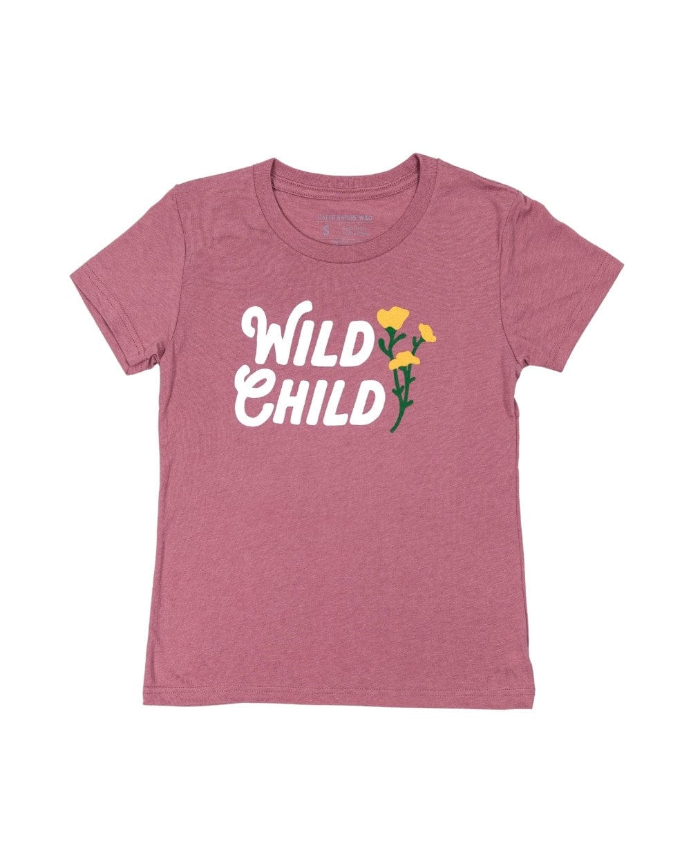 Keep Nature Wild Kids Wild Child Youth Tee | Orchid