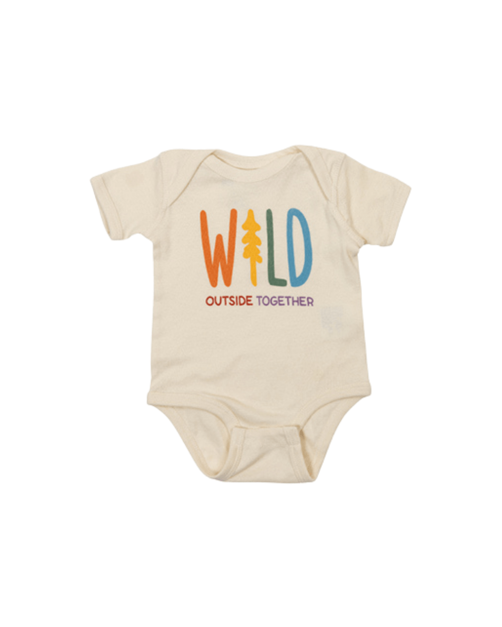 Keep Nature Wild Kids Wild Pride Onesie | Natural