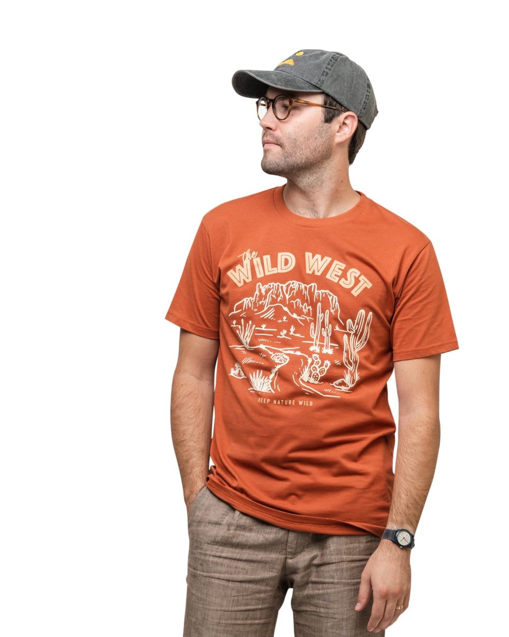 Wild West Unisex Tee | Copper