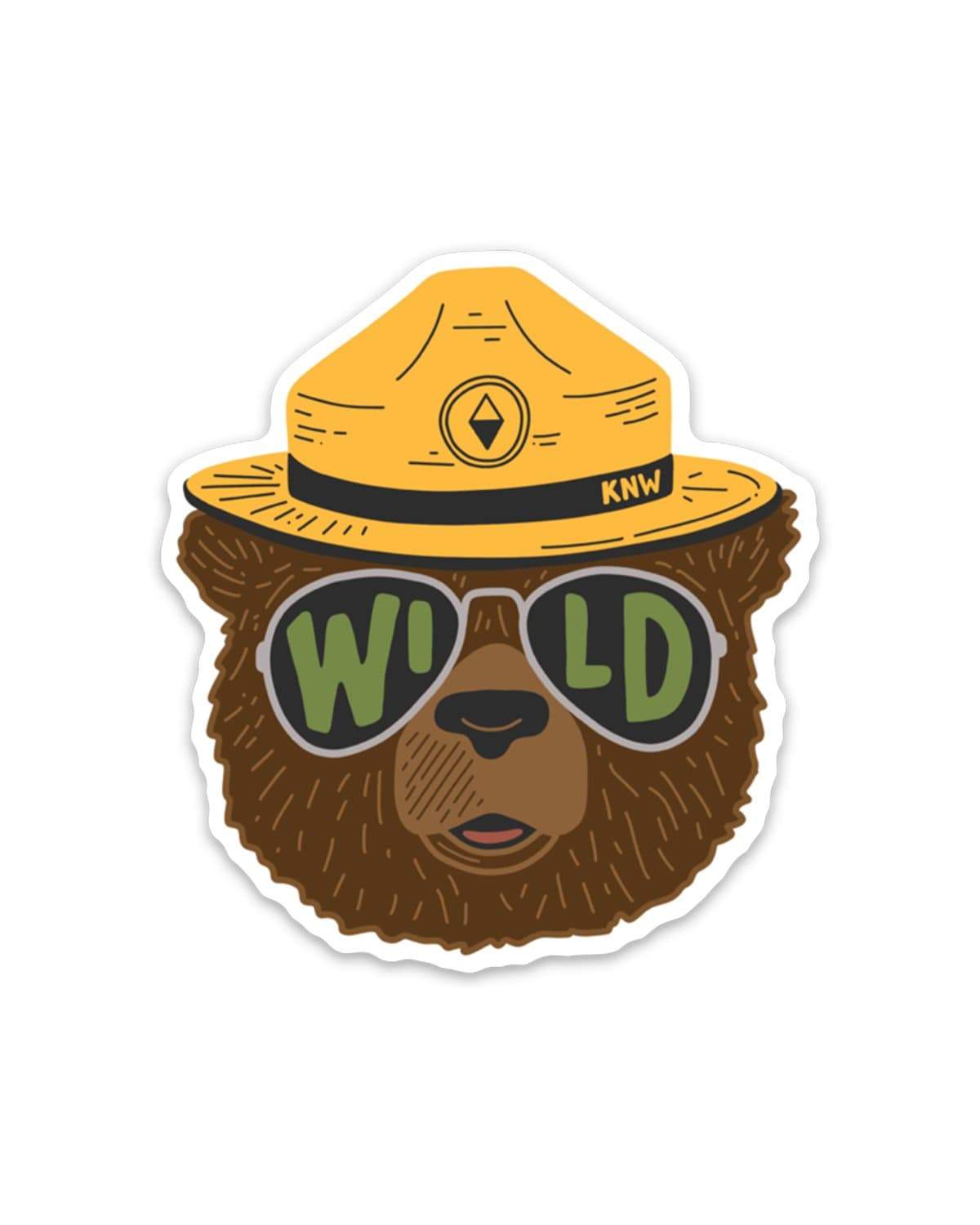 Wildbear | Sticker - Keep Nature Wild