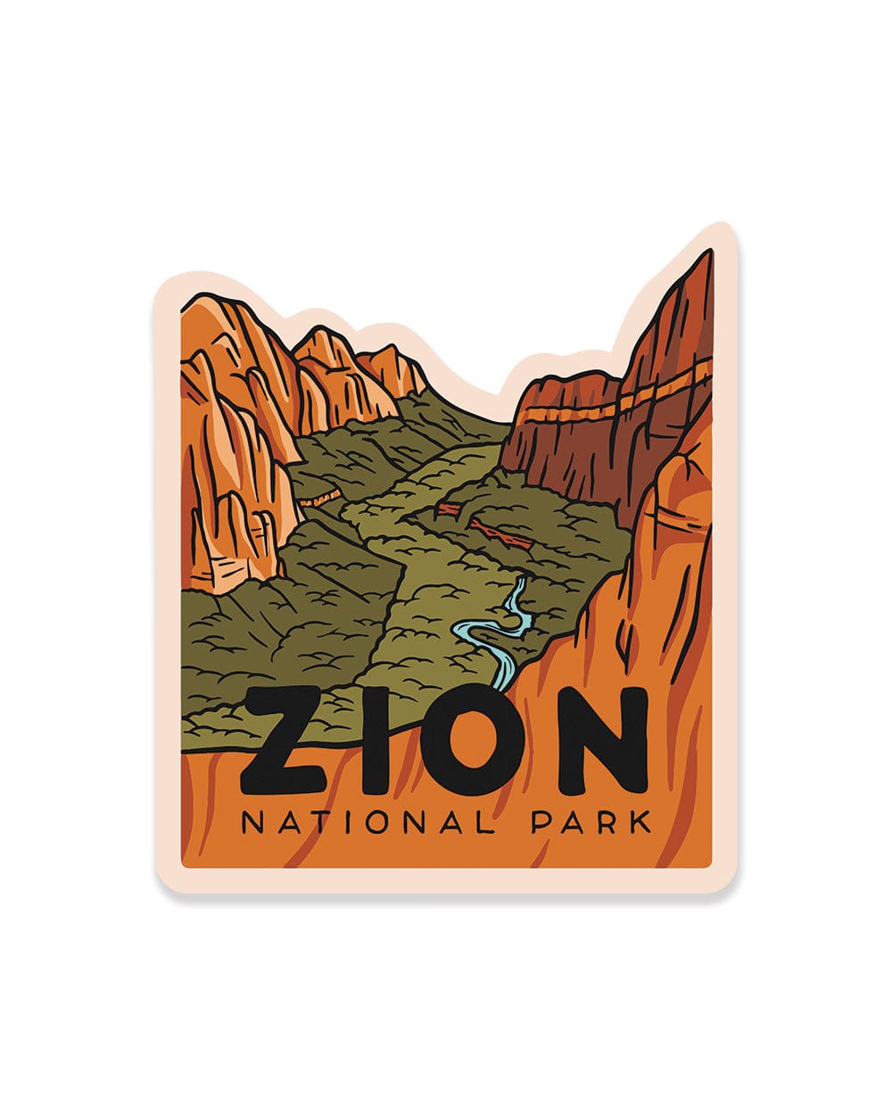 Keep Nature Wild Sticker Zion National Park | Sticker