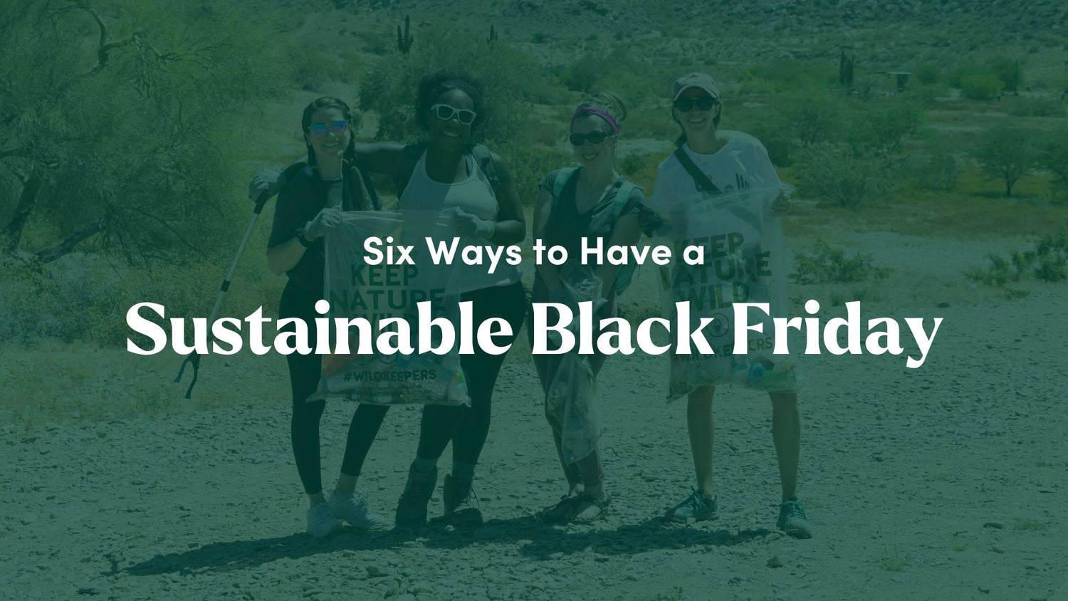 Six Ways to Have a Sustainable Black Friday