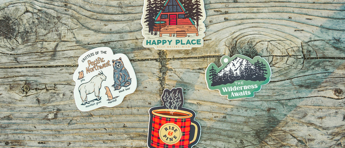 Waterproof Stickers | Keep Nature Wild