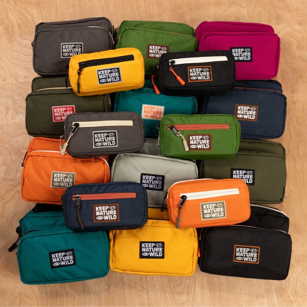 KNW Fanny Pack Poppy/Olive | Keep Nature Wild