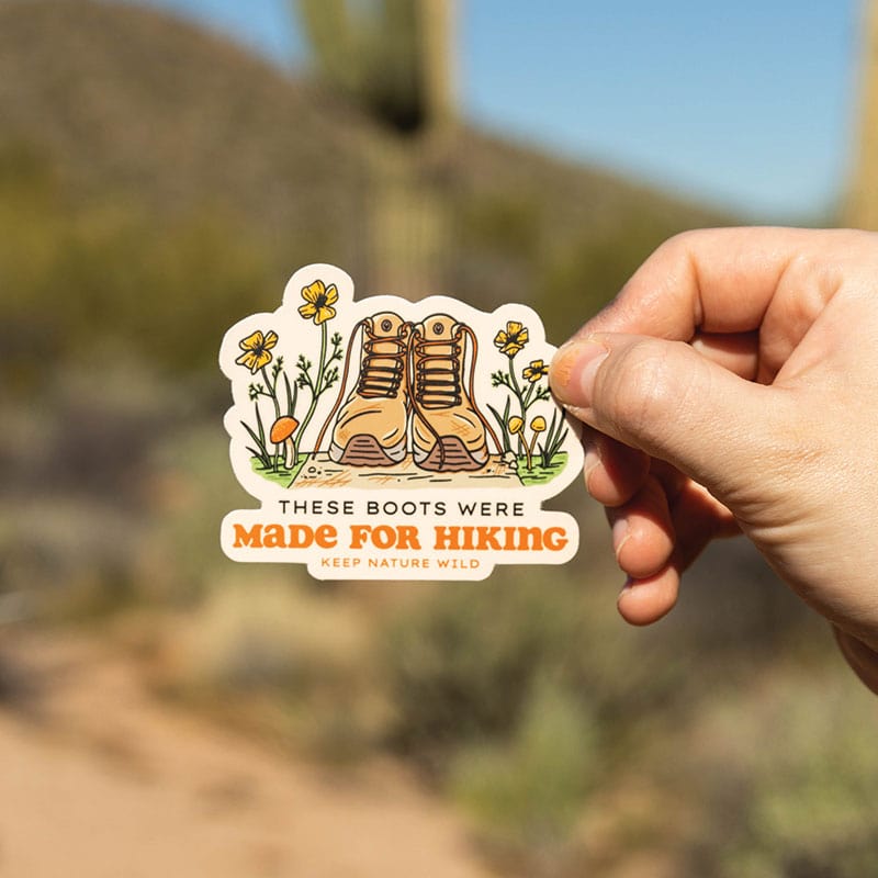 AZHG | White Decal | Keep Nature Wild