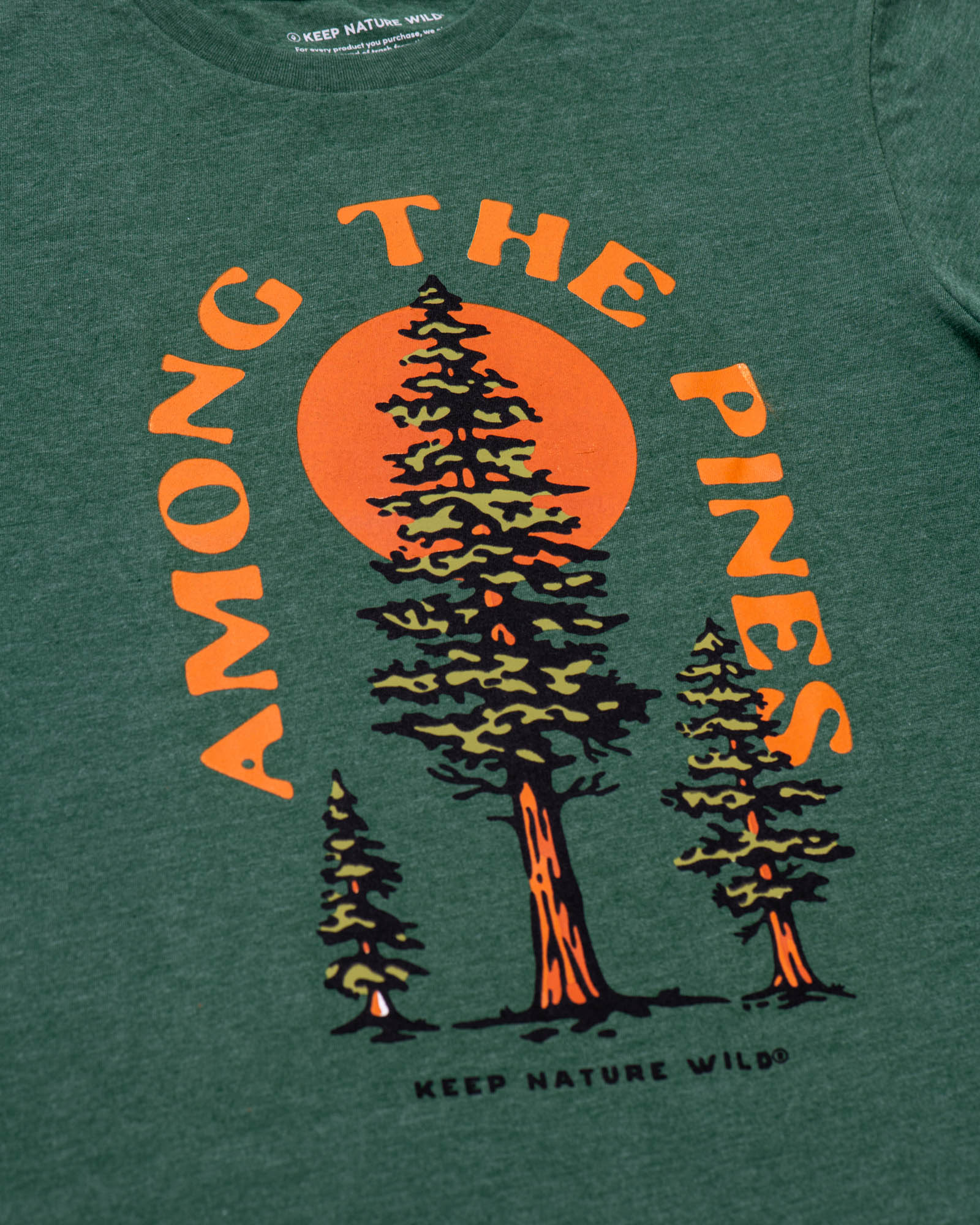 Keep It Wild Tee Among the Pines Unisex Tee | Heather Forest