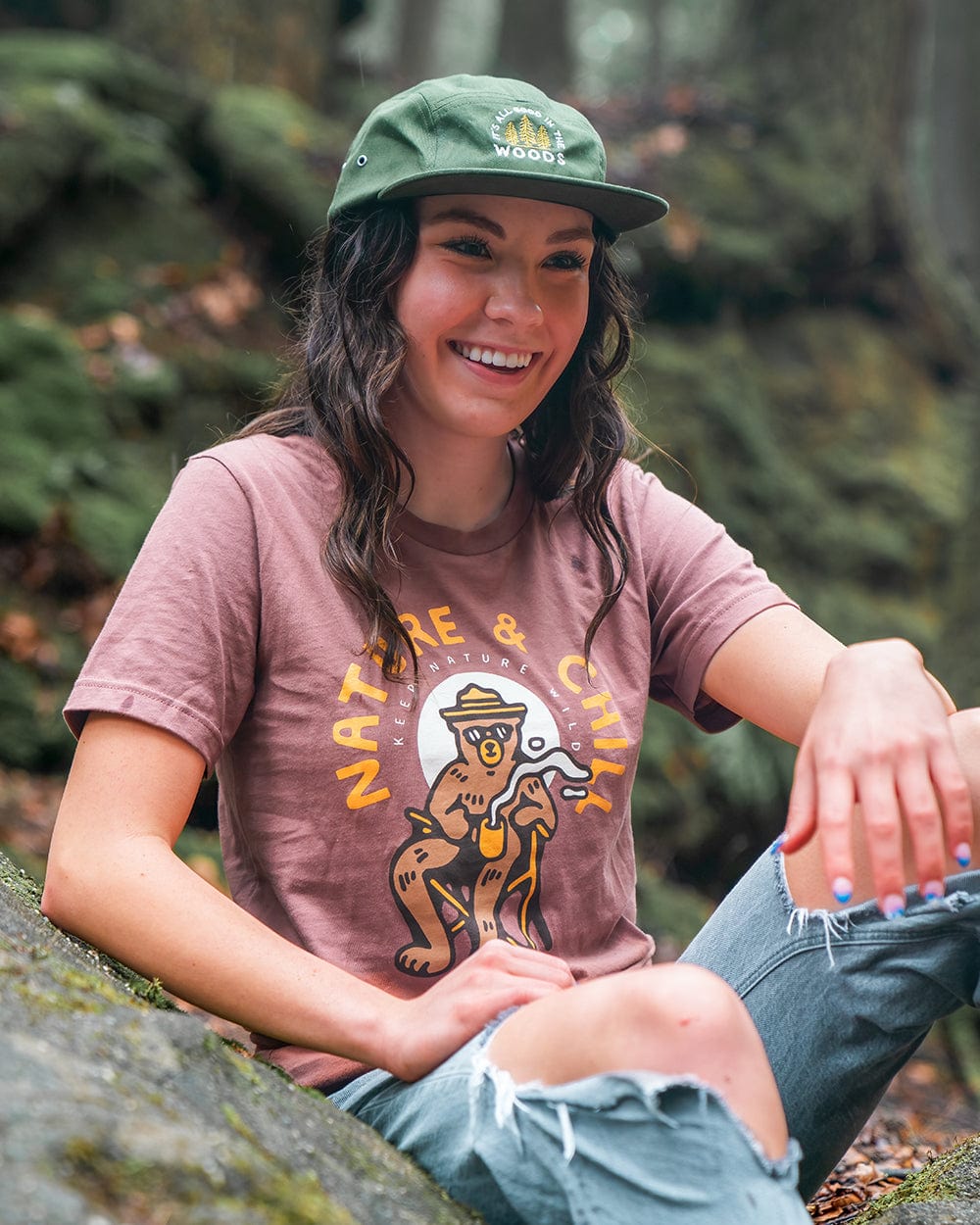 Keep It Wild Tee Nature and Chill Unisex Tee | Redwood