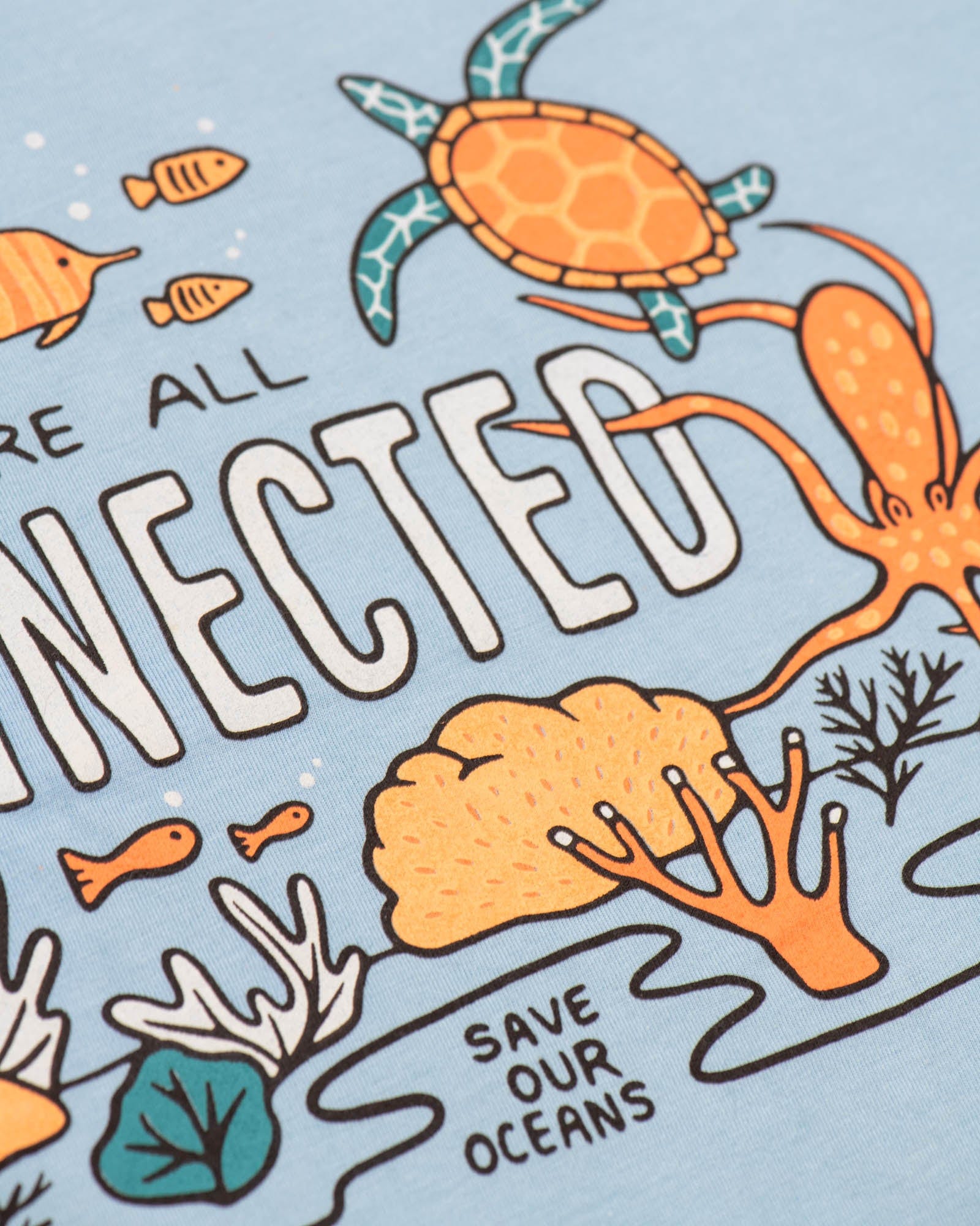 Keep Nature Wild Tee All Connected Unisex Tee | Dusty Blue