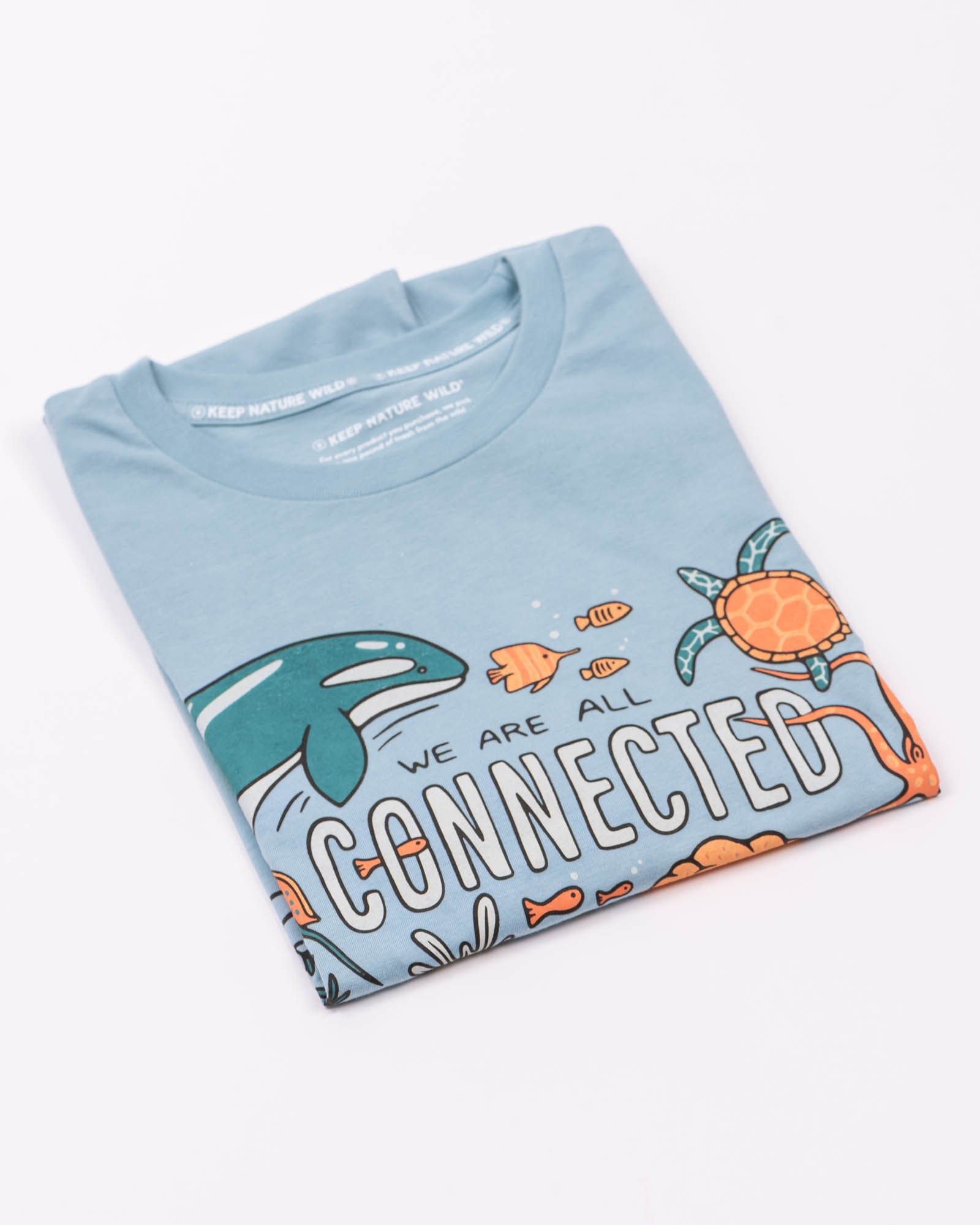Keep Nature Wild Tee All Connected Unisex Tee | Morning Mist