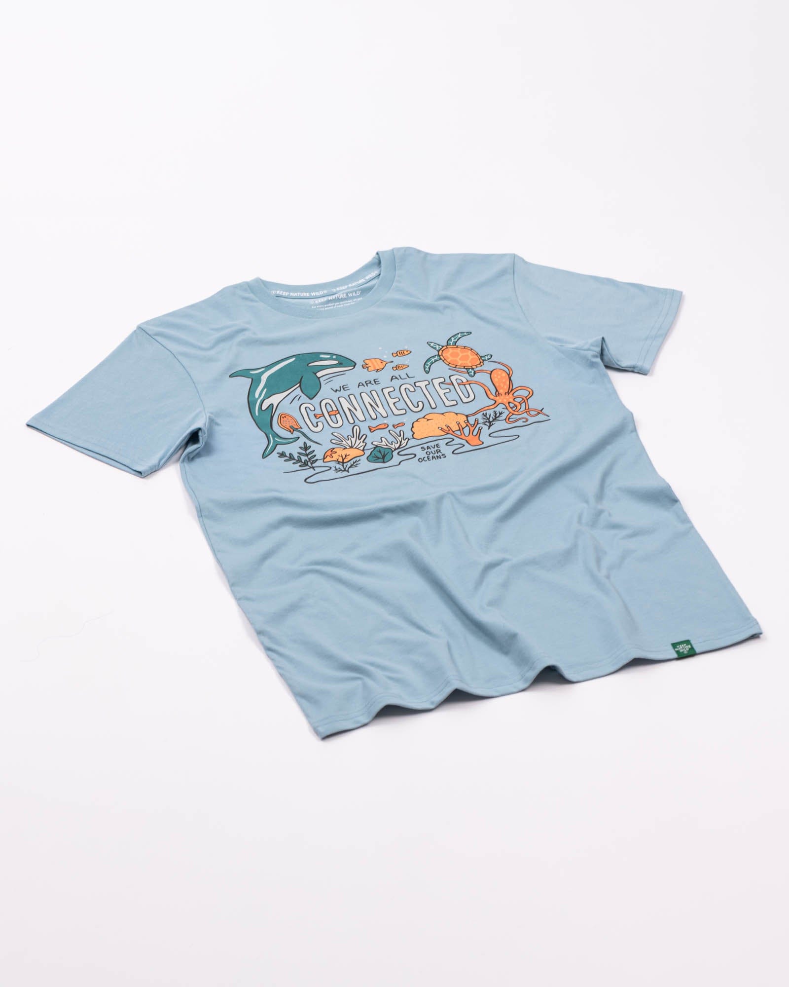 Keep Nature Wild Tee All Connected Unisex Tee | Morning Mist