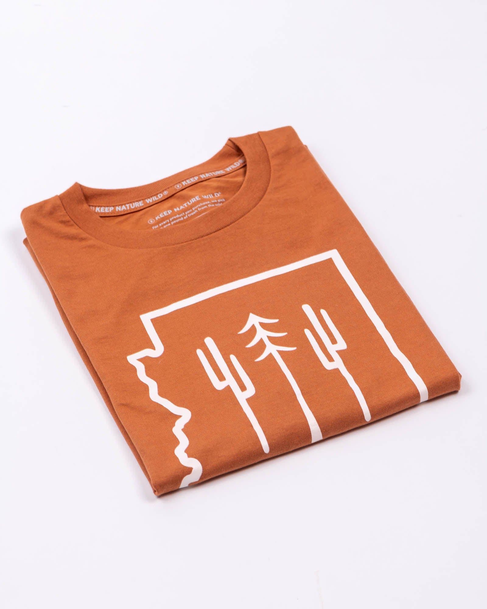 Keep Nature Wild Tee Arizona Wilderness Unisex Tee | Redwood