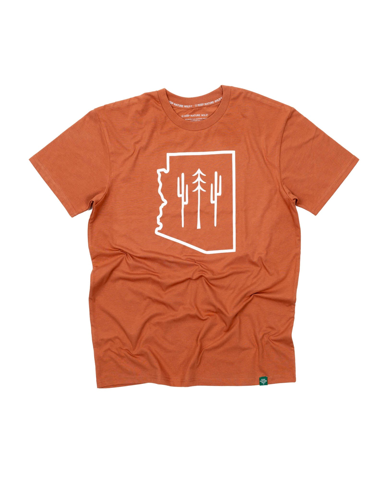 Keep Nature Wild Tee Arizona Wilderness Unisex Tee | Redwood