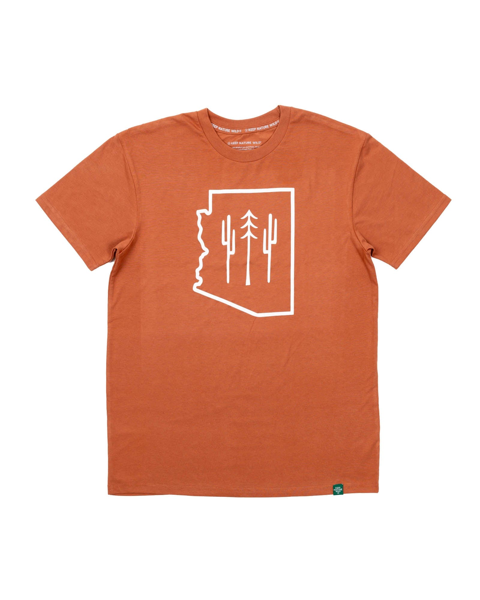 Keep Nature Wild Tee Arizona Wilderness Unisex Tee | Redwood