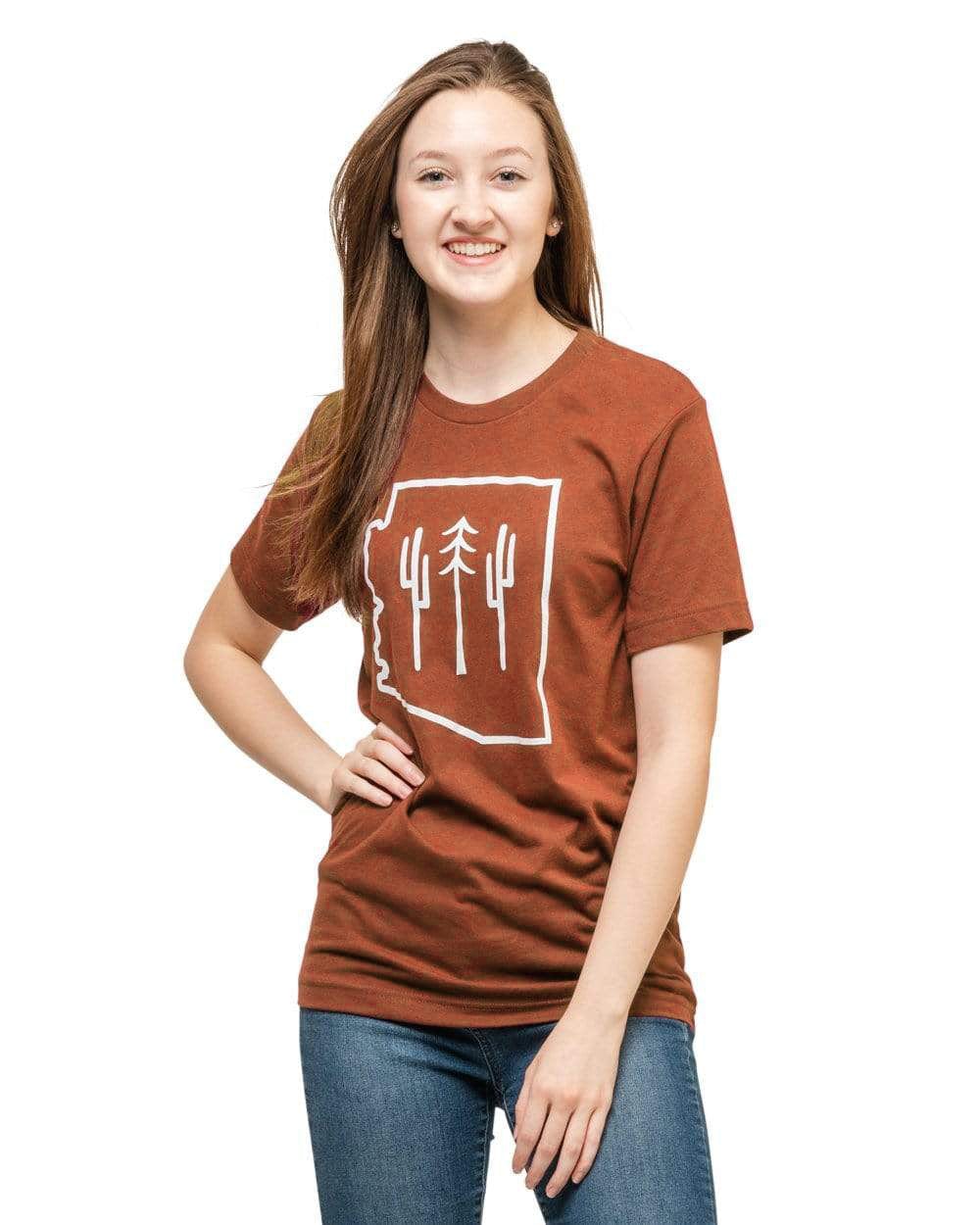 Keep Nature Wild Tee Arizona Wilderness Unisex Tee | Redwood