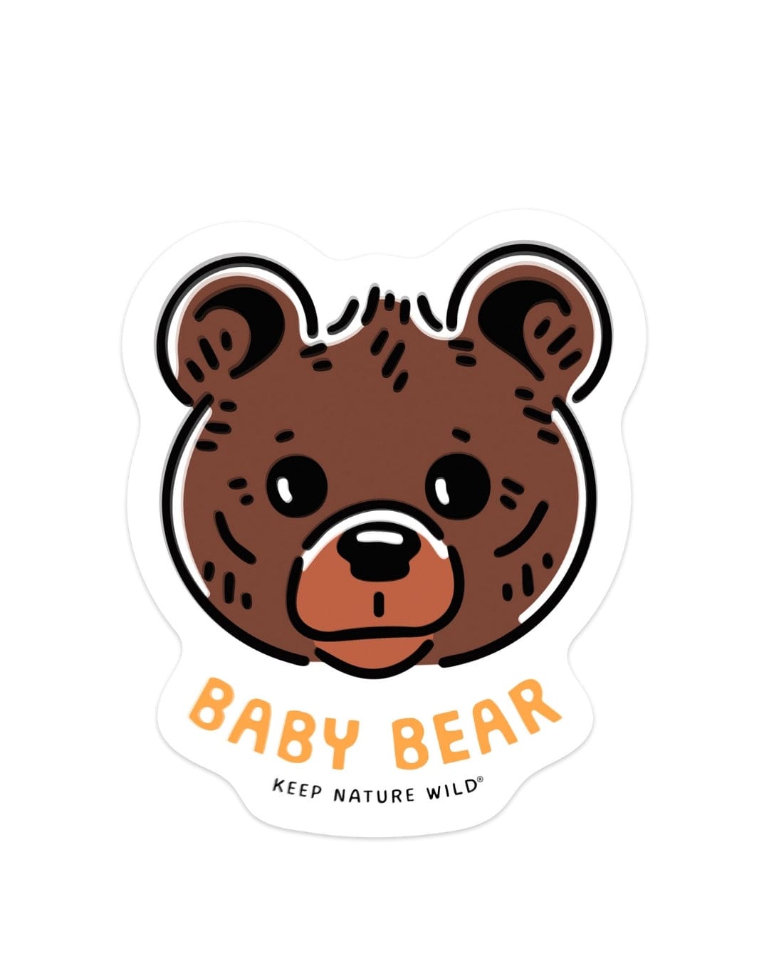 Keep Nature Wild Sticker Baby Bear | Sticker