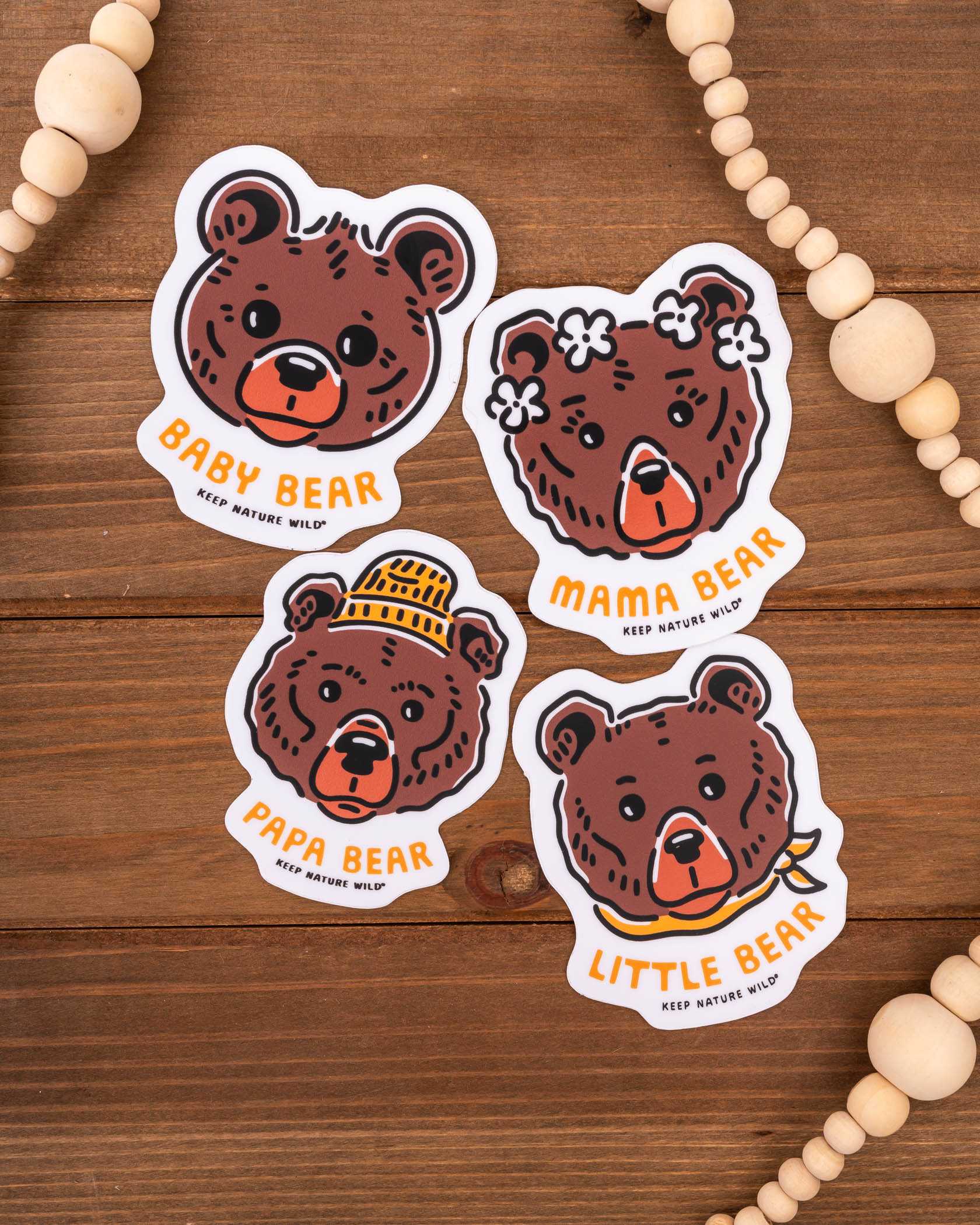 Keep Nature Wild Sticker Baby Bear | Sticker
