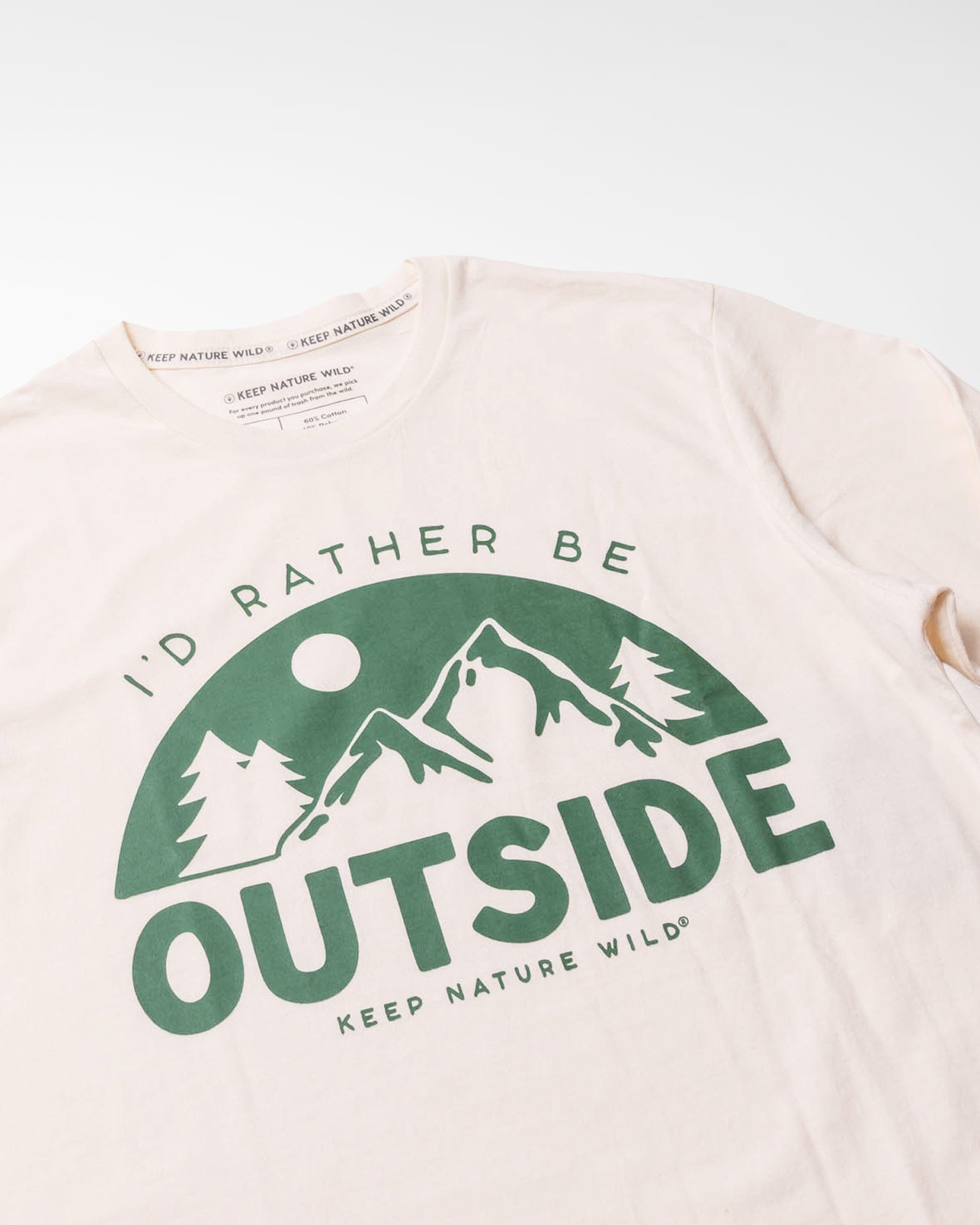 Keep Nature Wild Long Sleeve Be Outside Unisex Long Sleeve | Natural
