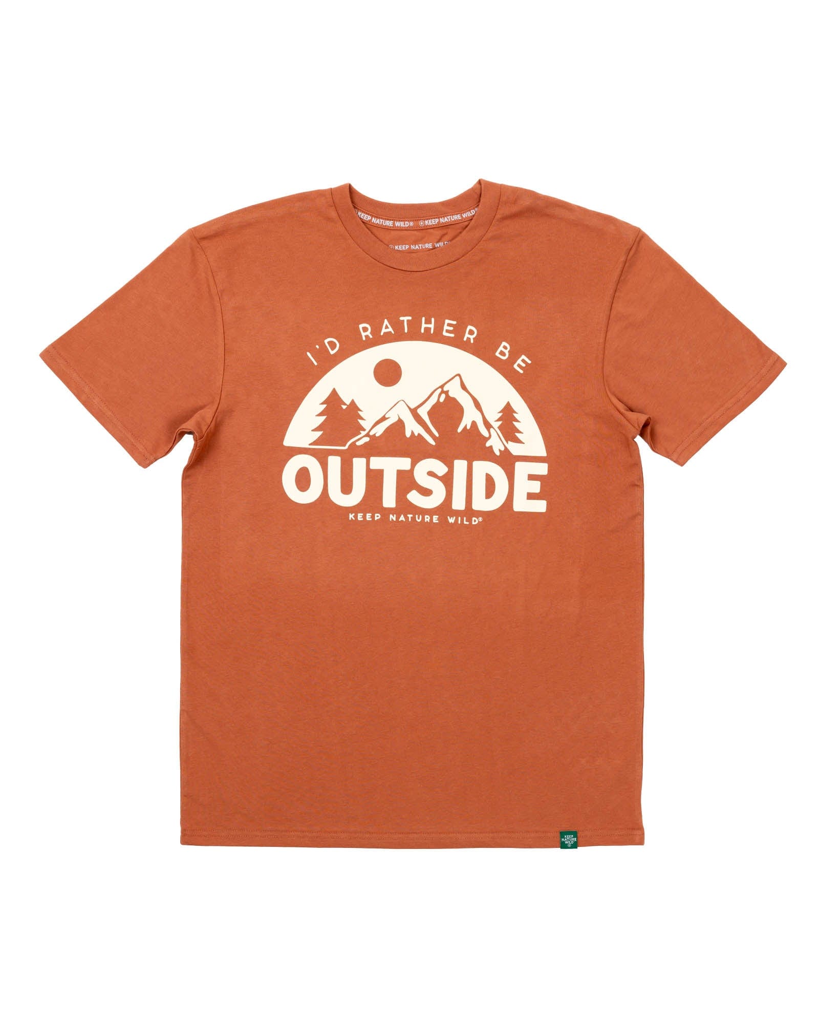 Keep Nature Wild Tee Be Outside Unisex Tee | Redwood