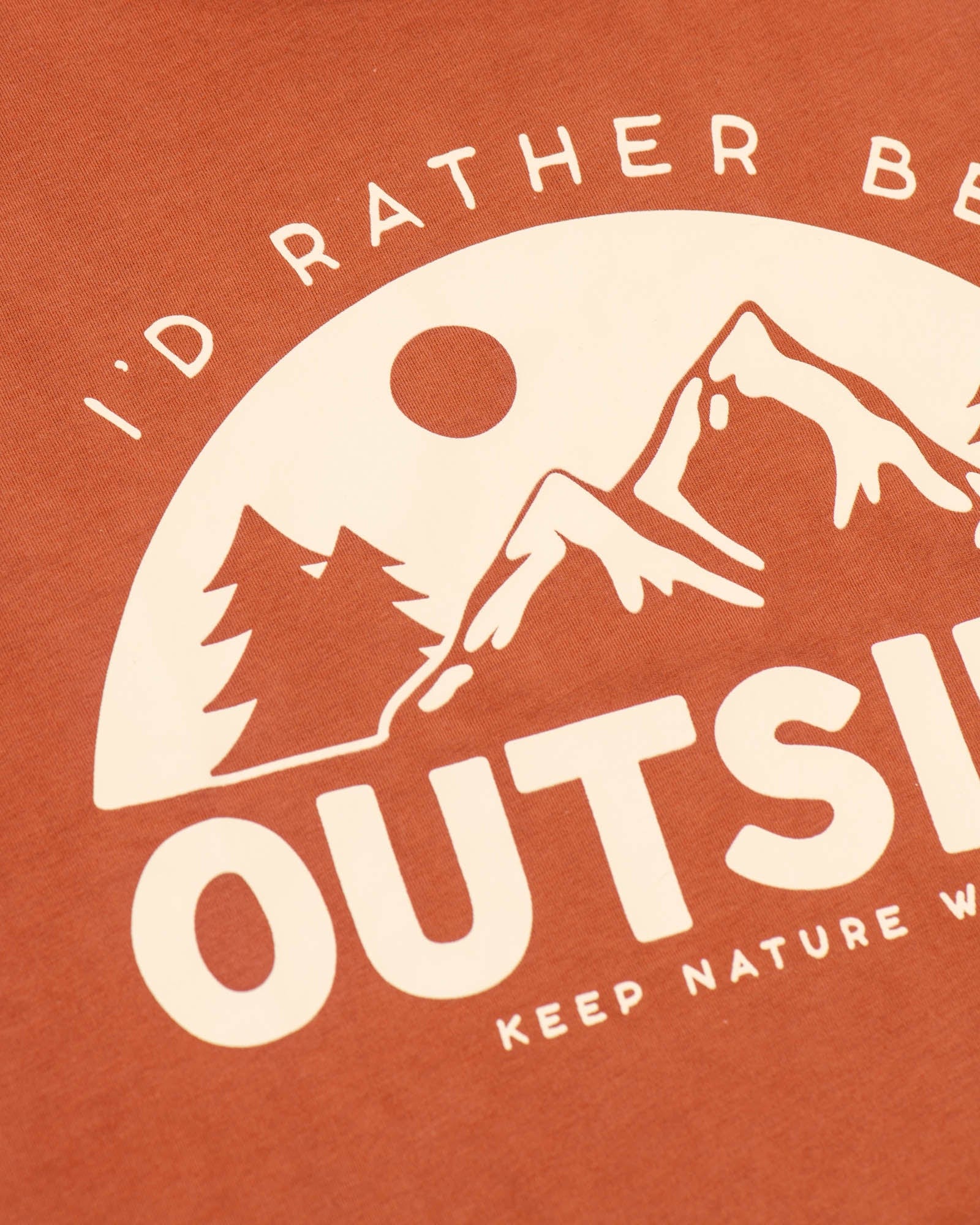 Keep Nature Wild Tee Be Outside Unisex Tee | Redwood