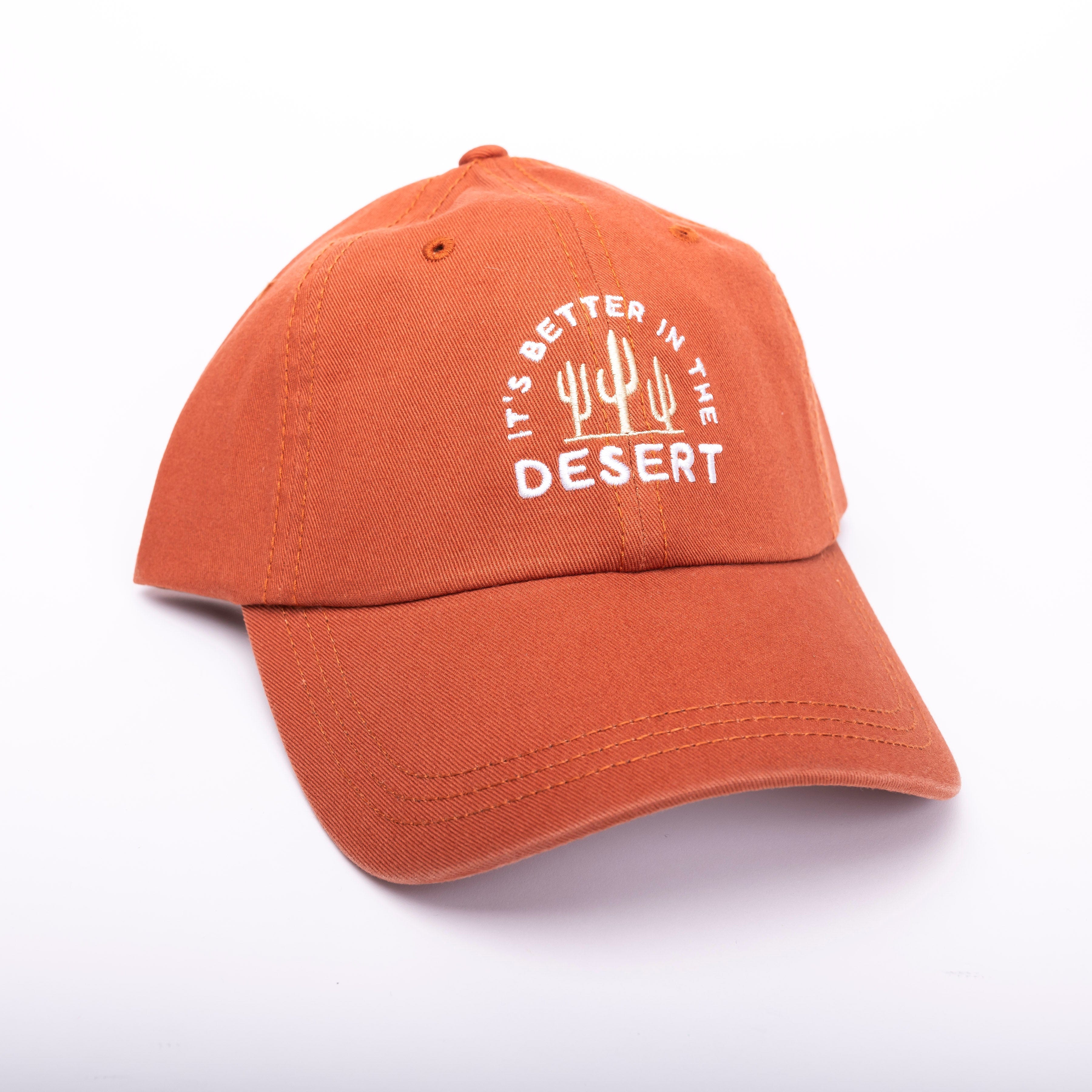 Keep Nature Wild Hat Better in the Desert Dad Hat | Burnt Orange