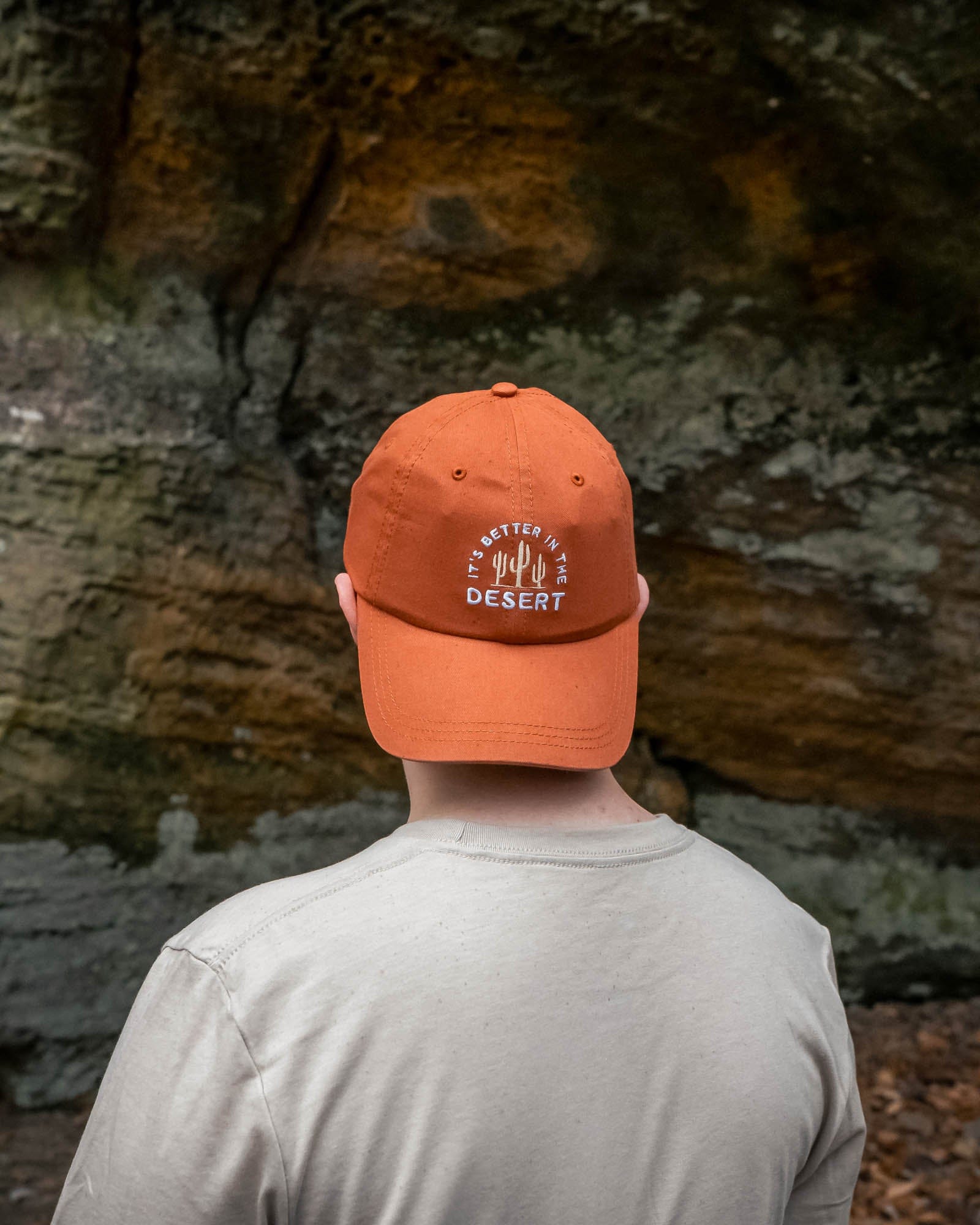Better in the Desert Dad Hat Burnt Orange | Keep Nature Wild