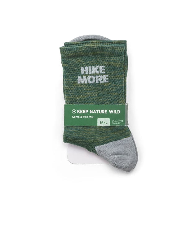 Keep Nature Wild Socks Camp & Trail Mid Socks | Shroom