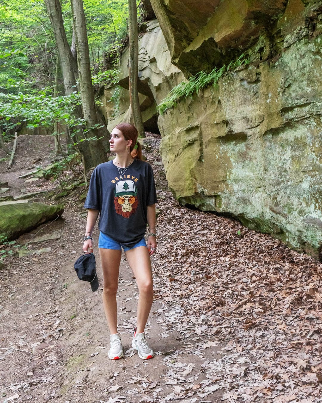Keep Nature Wild Tee Clyde the Sasquatch Unisex Tee | Coal