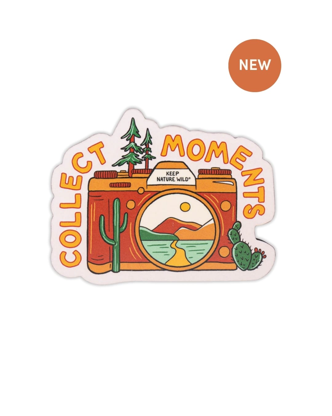 Keep Nature Wild Magnet Collect Moments | Wood Magnet