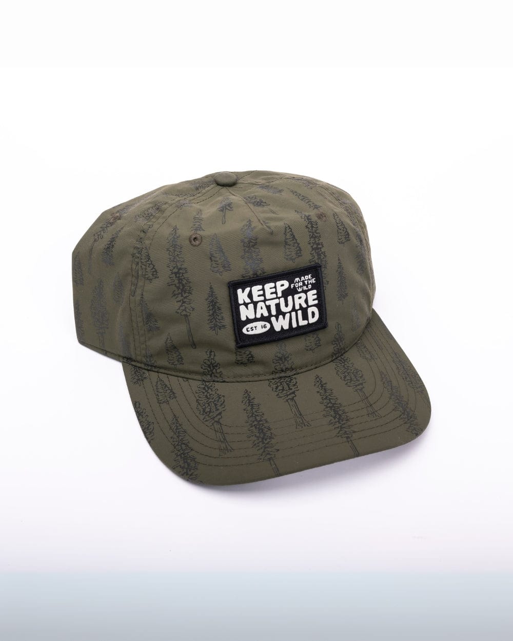 Keep Nature Wild Hat Conifers Trail Hat | Olive