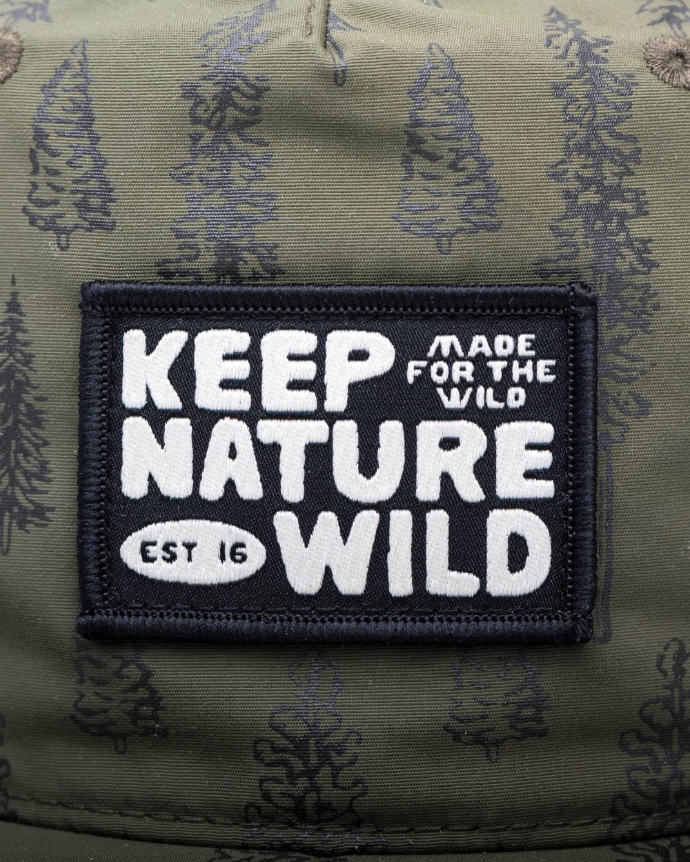 Keep Nature Wild Hat Conifers Trail Hat | Olive