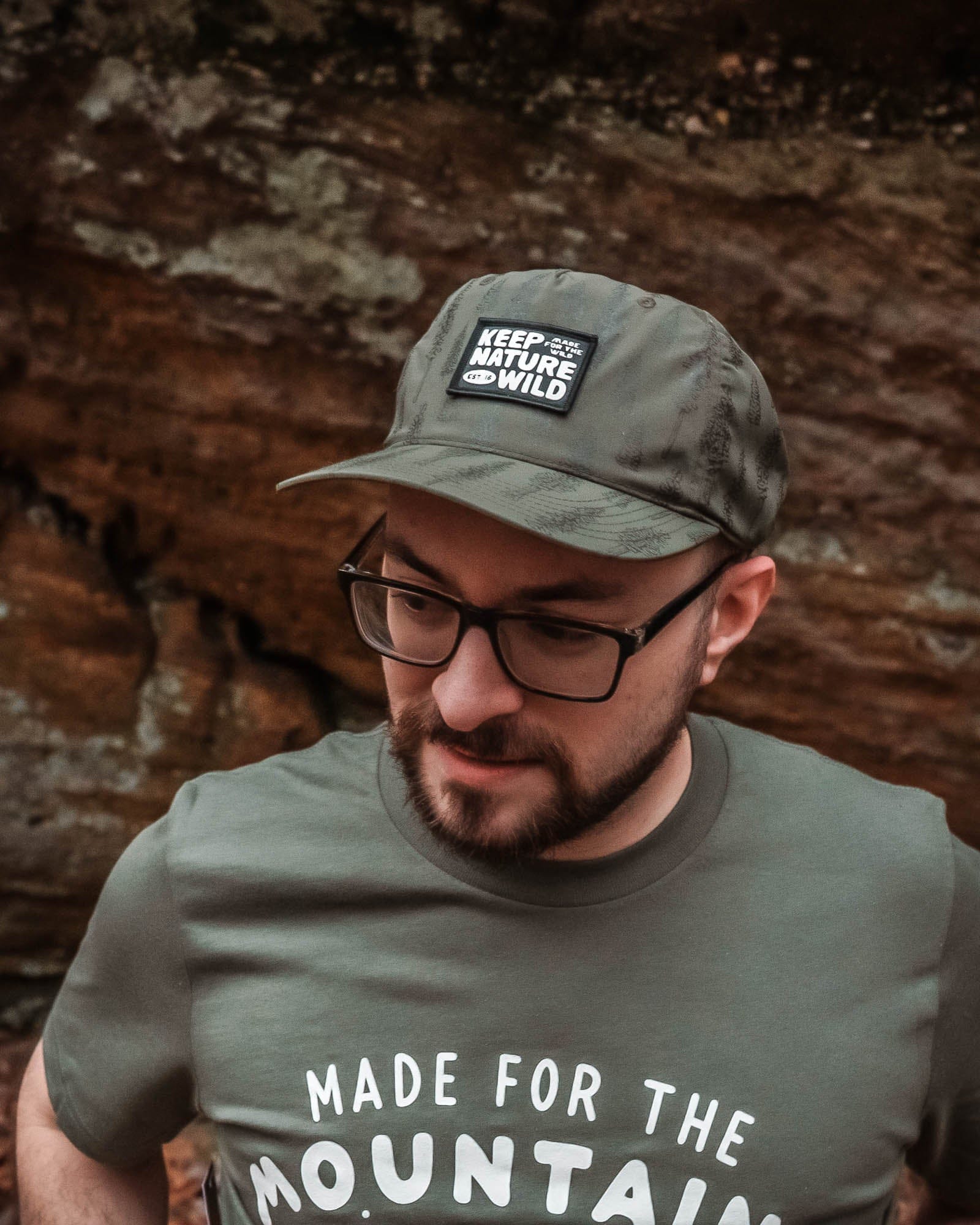 Keep Nature Wild Hat Conifers Trail Hat | Olive