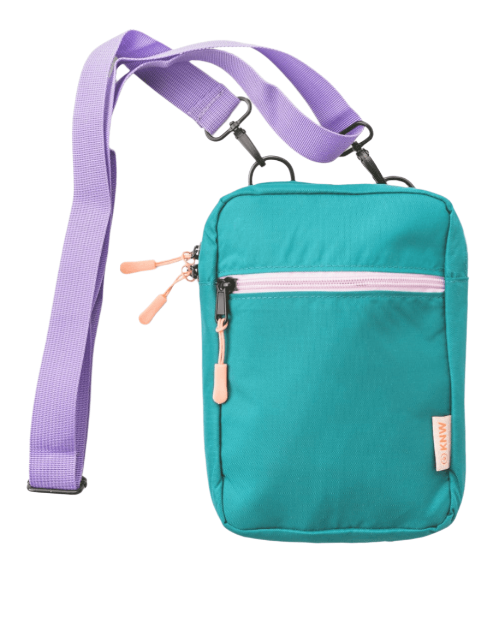 Keep Nature Wild Crossbody Bag Crossbody Bag | Teal/Lavender