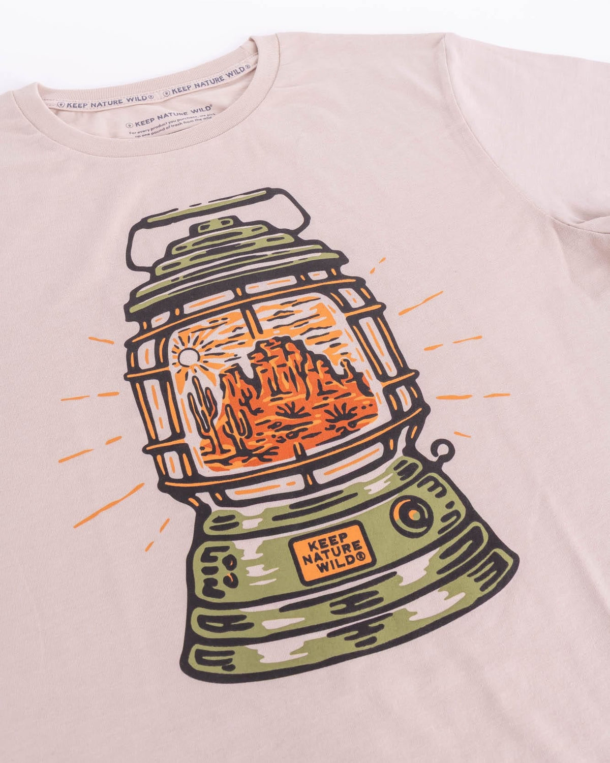 Keep Nature Wild Tee Desert Drifter | Unisex Tee | Heather Tan