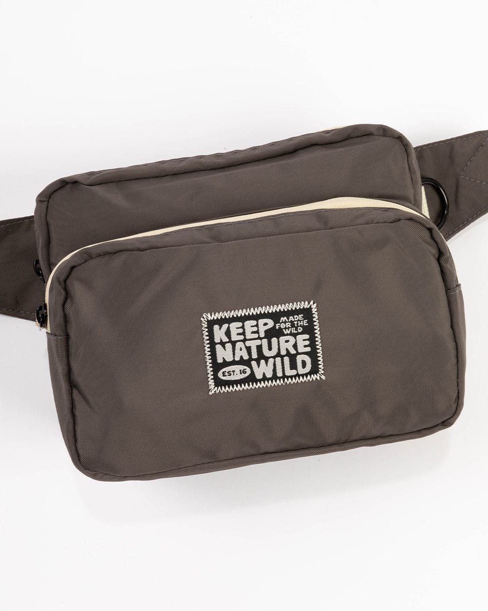 Keep Nature Wild Fanny Packs Fanny Pack + Stickers Bundle | Coal/Cream