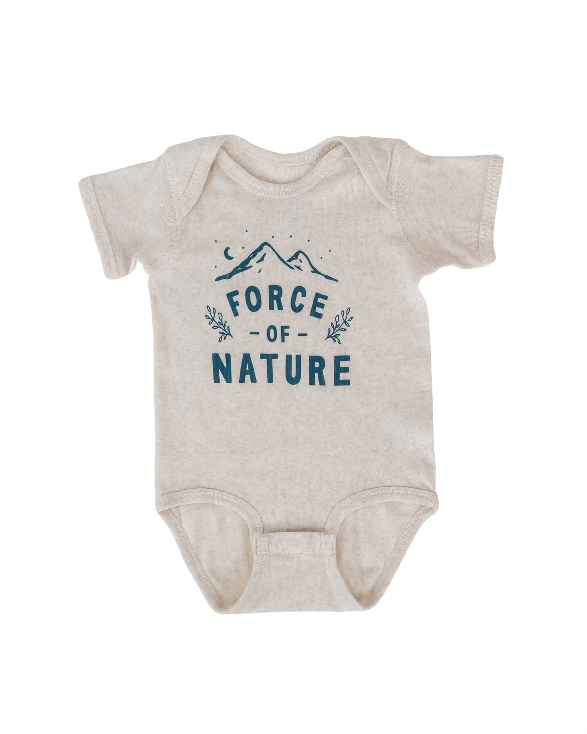 Keep Nature Wild Kids Force of Nature Baby Bodysuit | Natural Echo