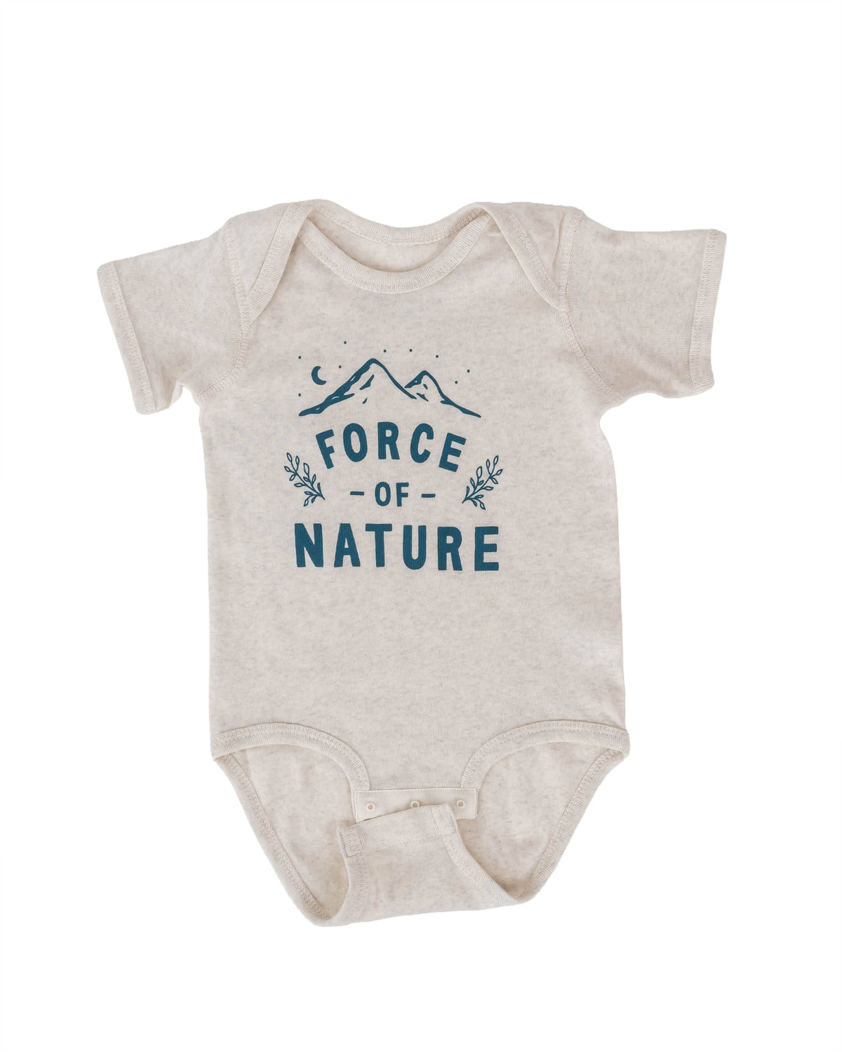 Keep Nature Wild Kids Force of Nature Baby Bodysuit | Natural Echo