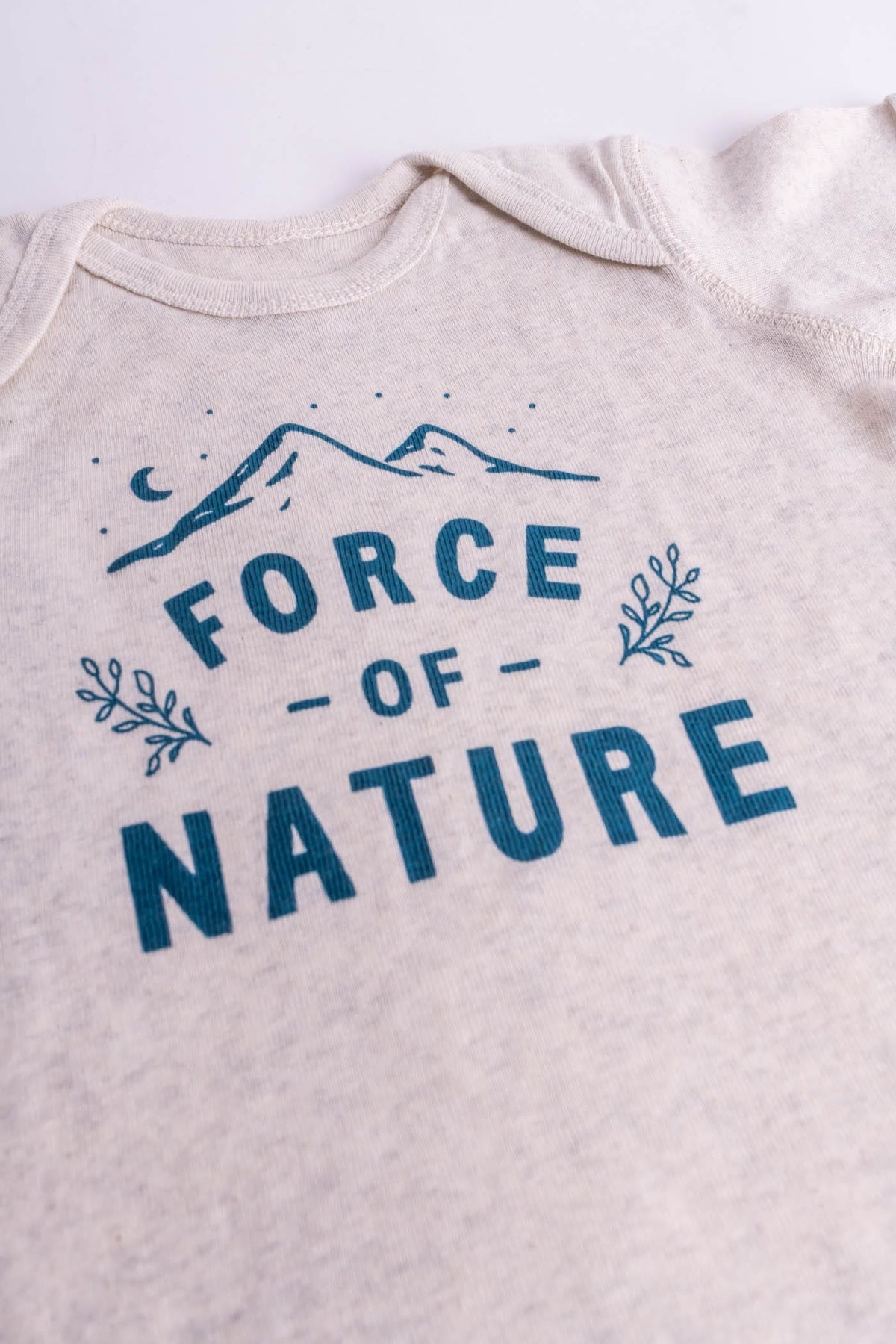 Keep Nature Wild Kids Force of Nature Baby Bodysuit | Natural Echo