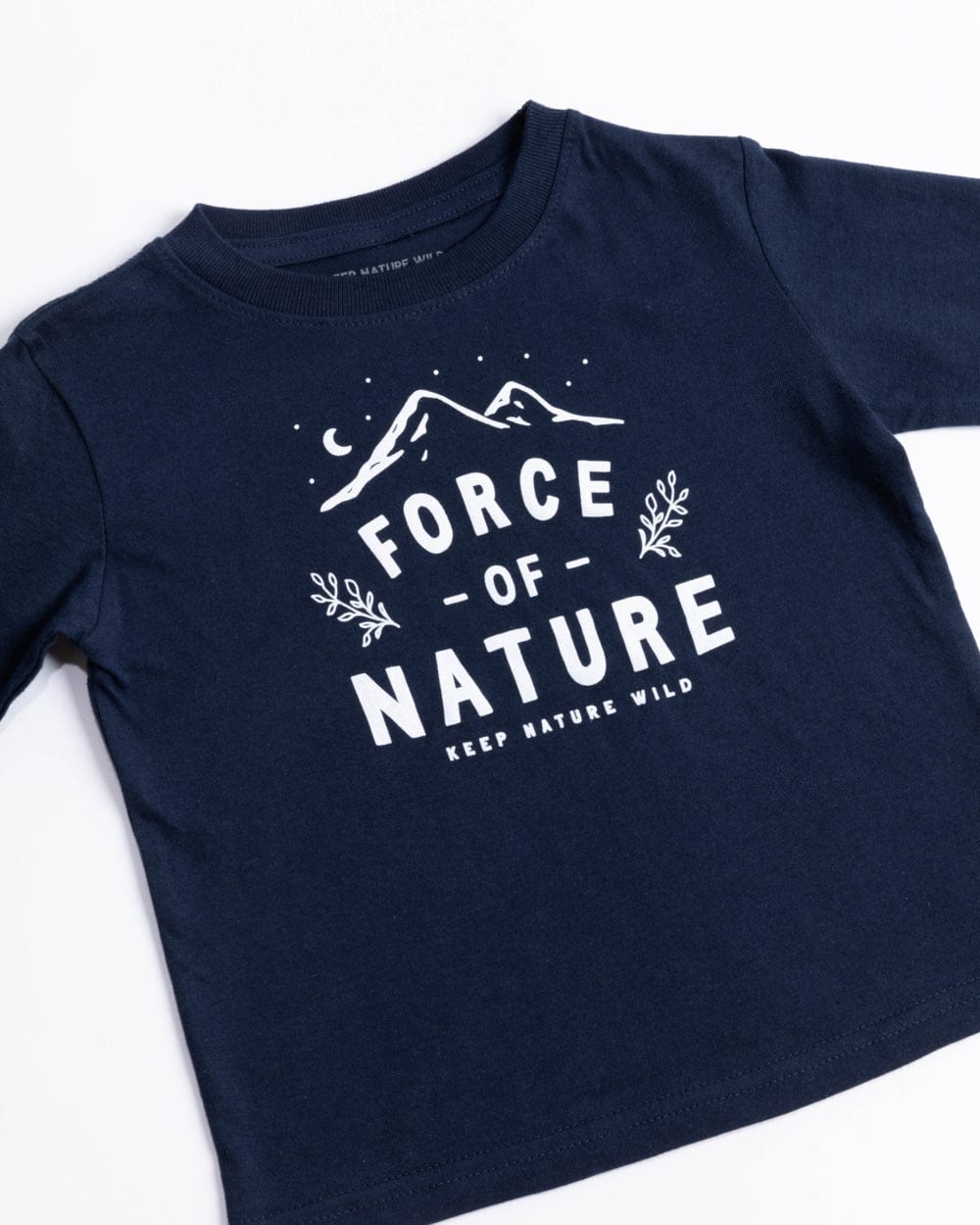 Keep Nature Wild Kids Force of Nature Toddler Long Sleeve | Navy