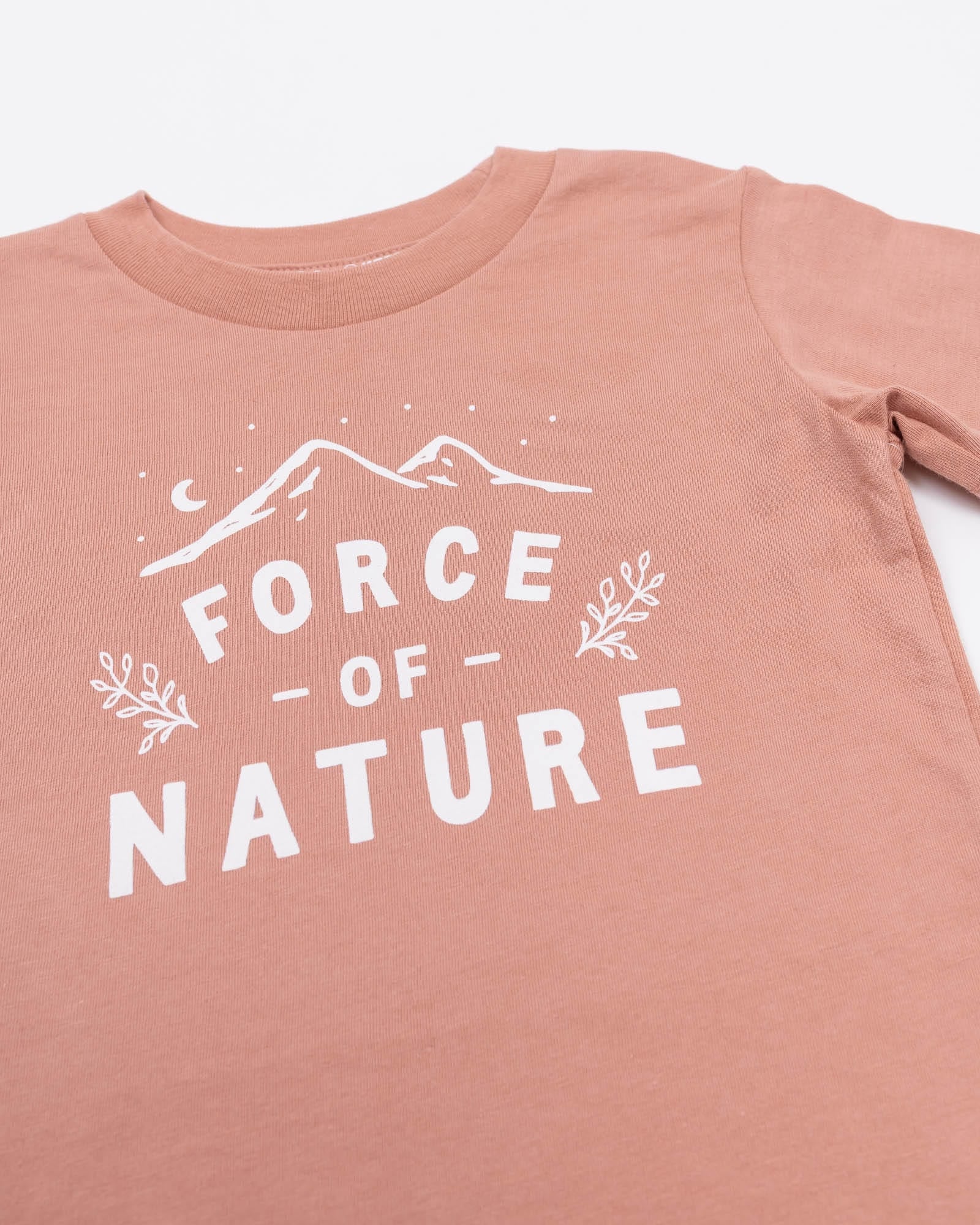 Keep Nature Wild Kids Force of Nature Toddler Tee | Canyon Rose