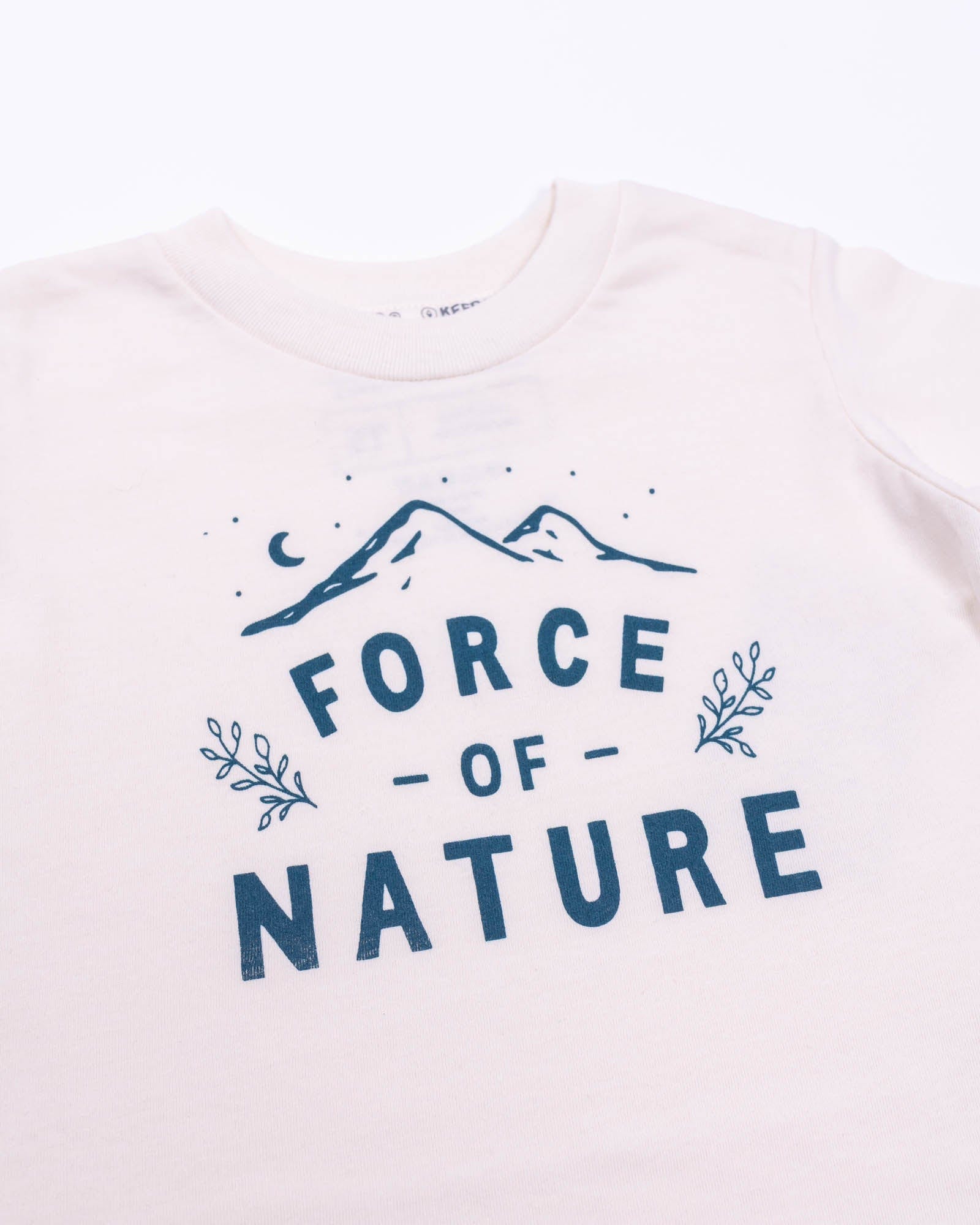 Keep Nature Wild Kids Force of Nature Toddler Tee | Heather Natural