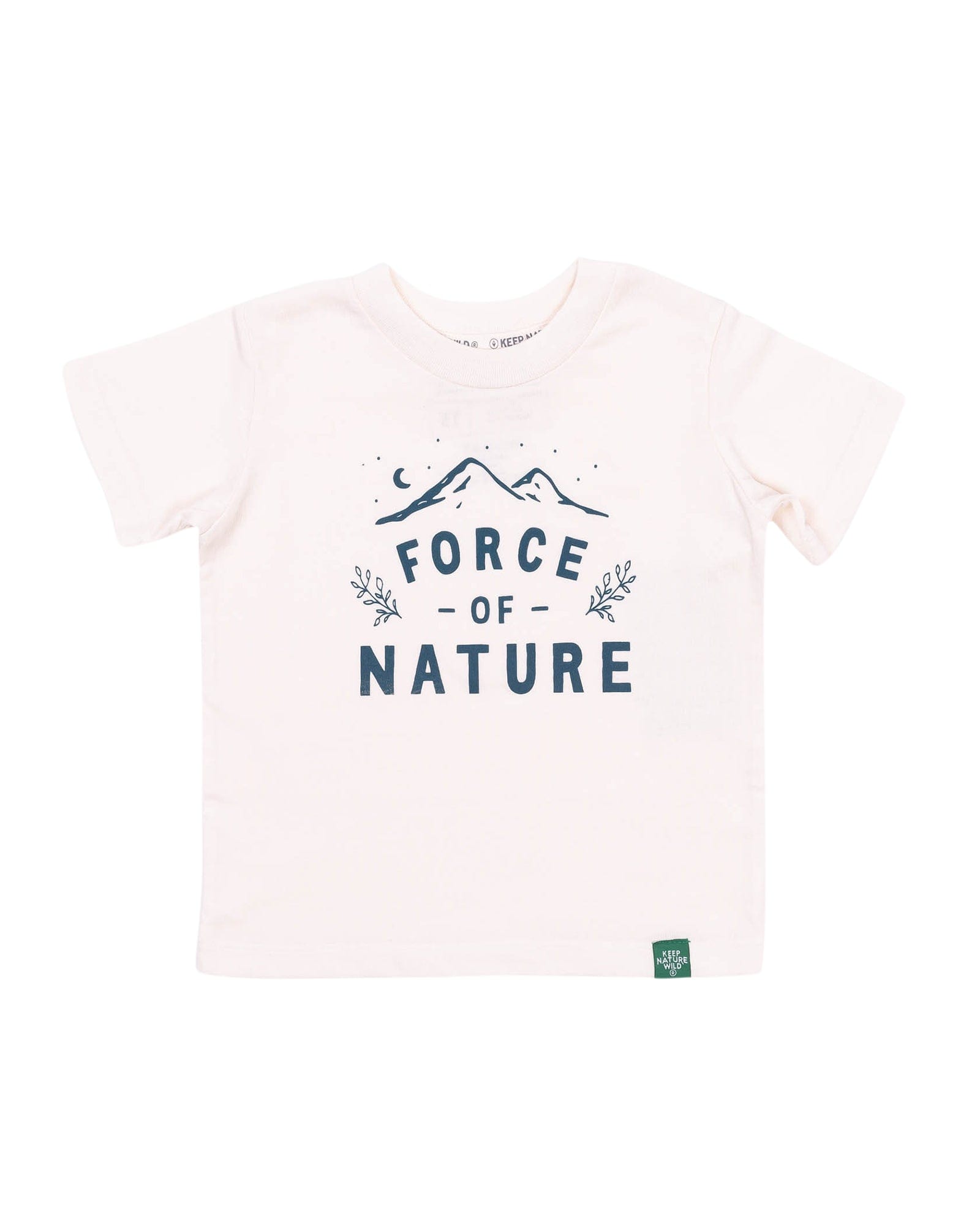 Keep Nature Wild Kids Force of Nature Toddler Tee | Heather Natural