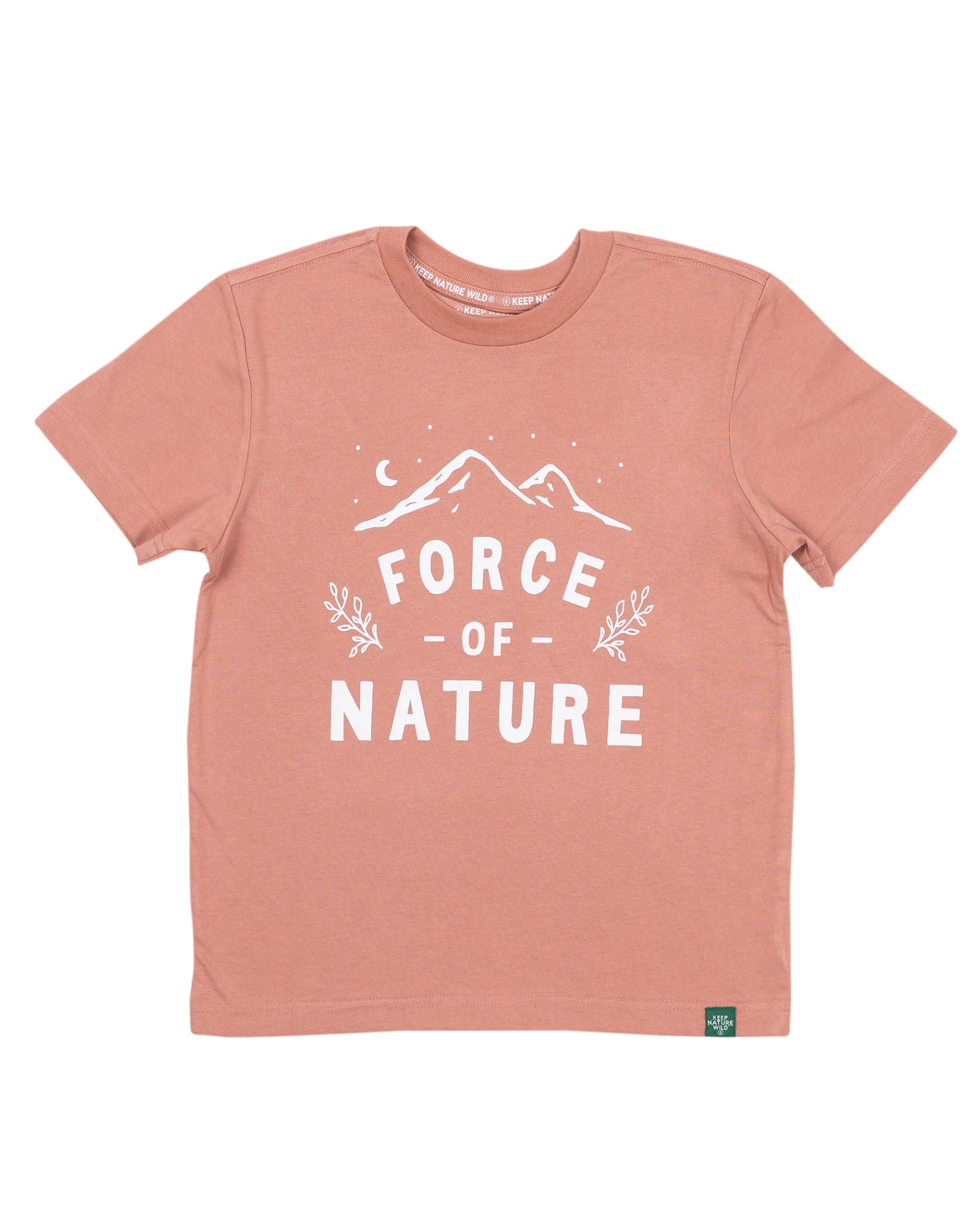 Keep Nature Wild Kids Force of Nature Youth Tee | Canyon Rose