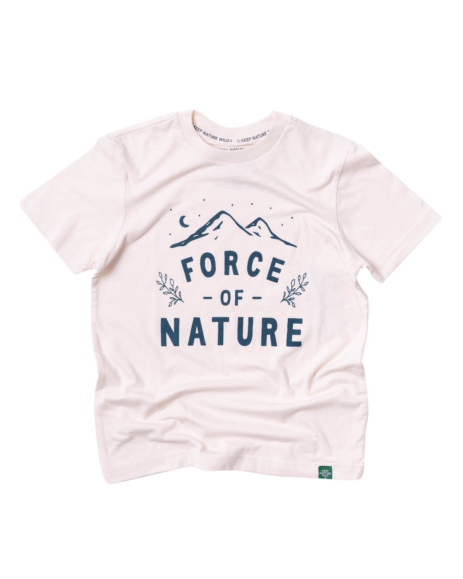 Keep Nature Wild Kids Force of Nature Youth Tee | Heather Natural