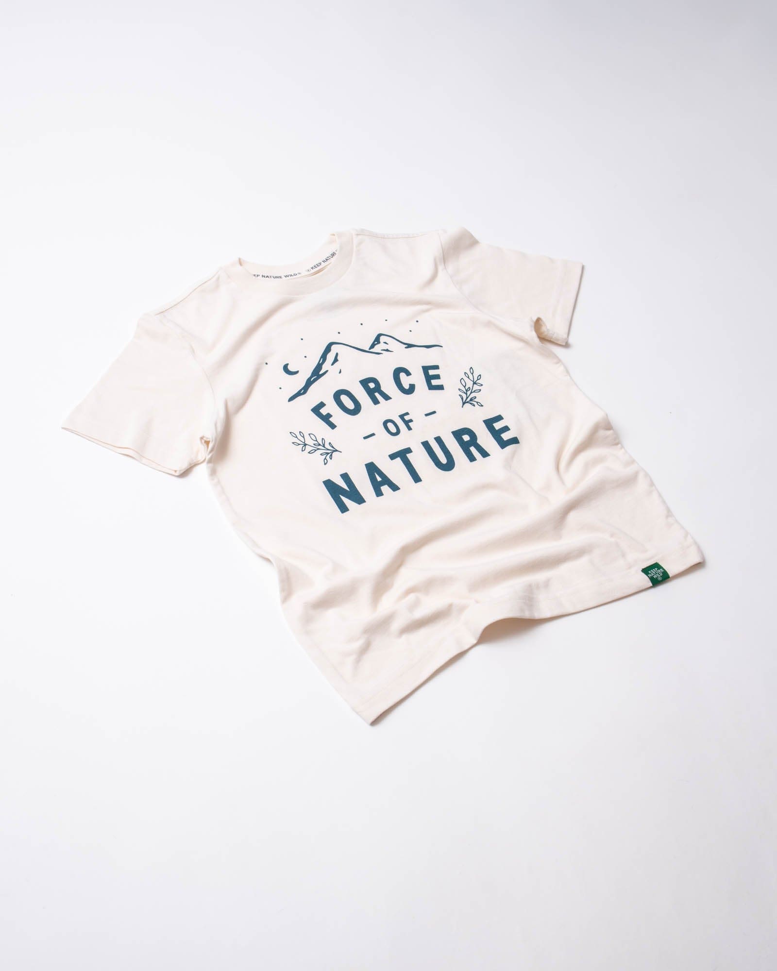 Keep Nature Wild Kids Force of Nature Youth Tee | Heather Natural