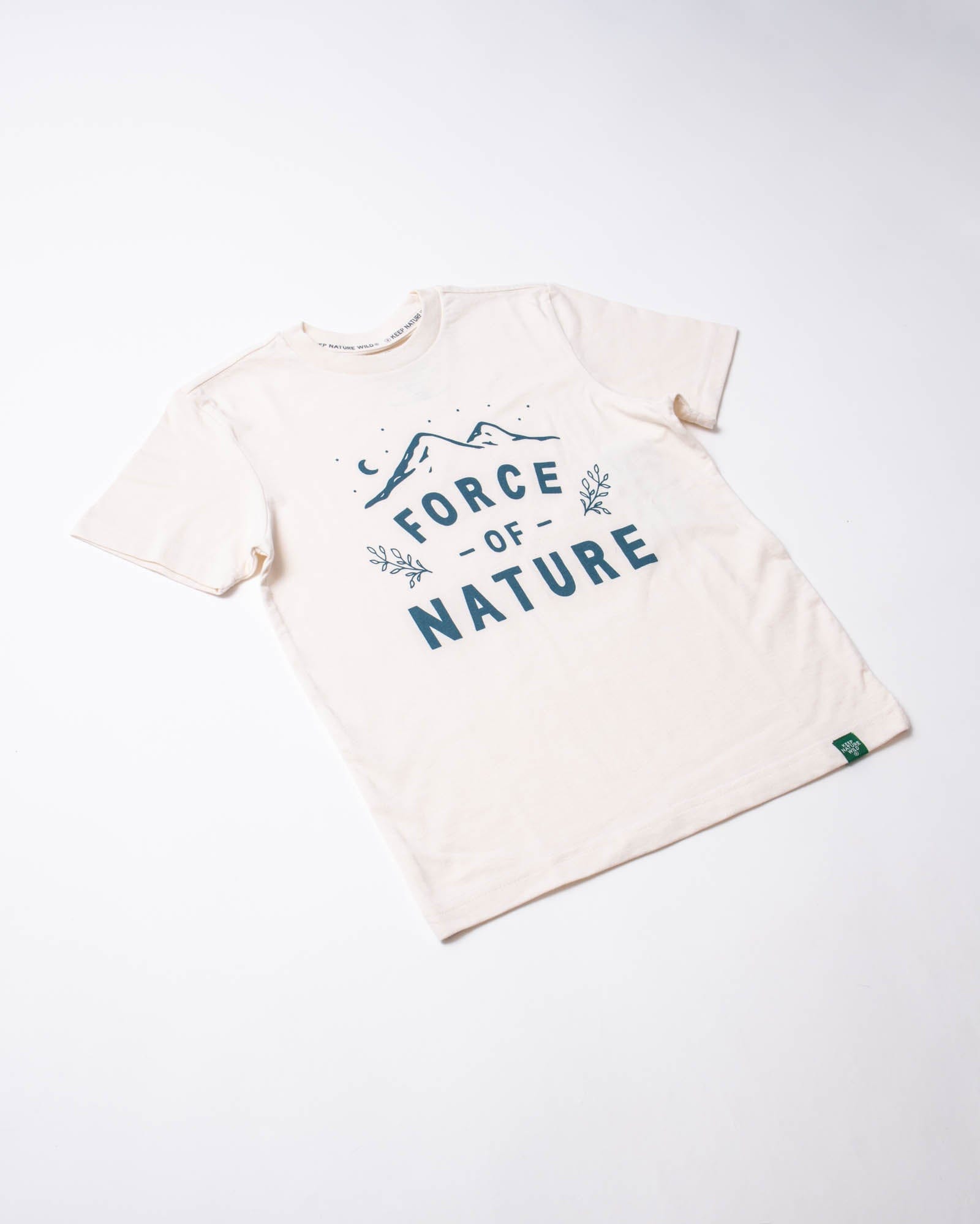 Keep Nature Wild Kids Force of Nature Youth Tee | Heather Natural