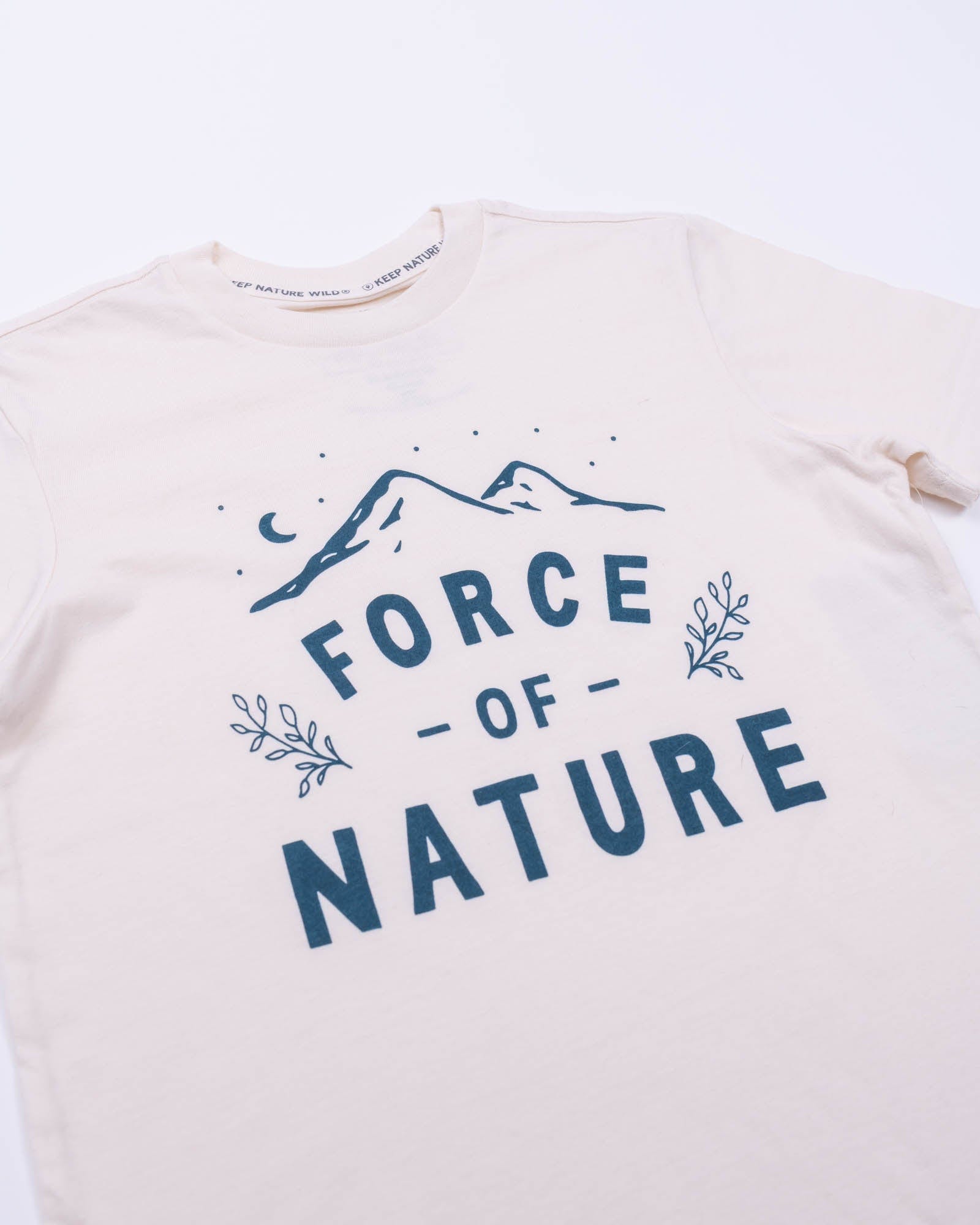 Keep Nature Wild Kids Force of Nature Youth Tee | Heather Natural