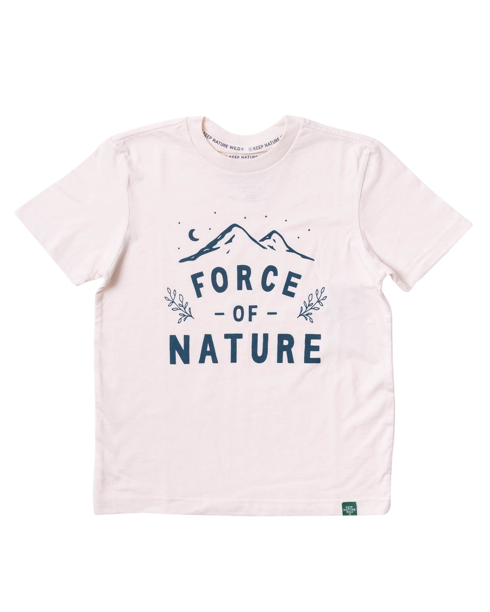 Keep Nature Wild Kids Force of Nature Youth Tee | Heather Natural