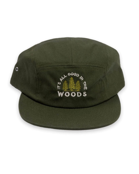 Good in the Woods Camper Hat Olive