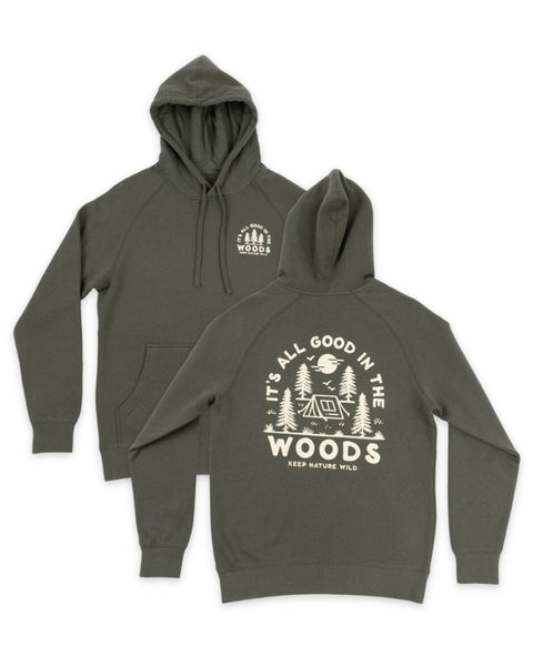 Good in the Woods Unisex Hoodie Keep Nature Wild