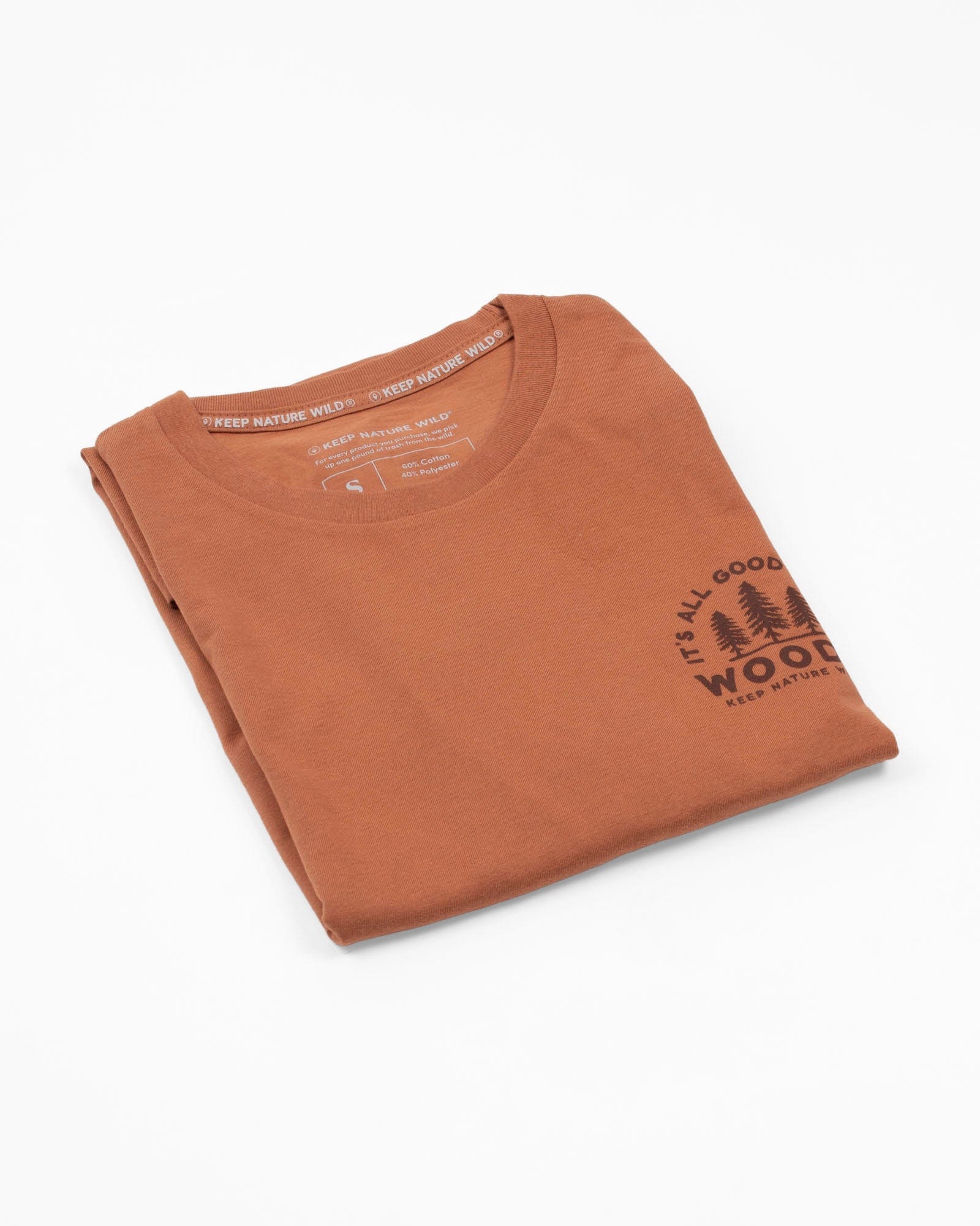 Keep Nature Wild Long Sleeve Good in the Woods Unisex Long Sleeve | Redwood